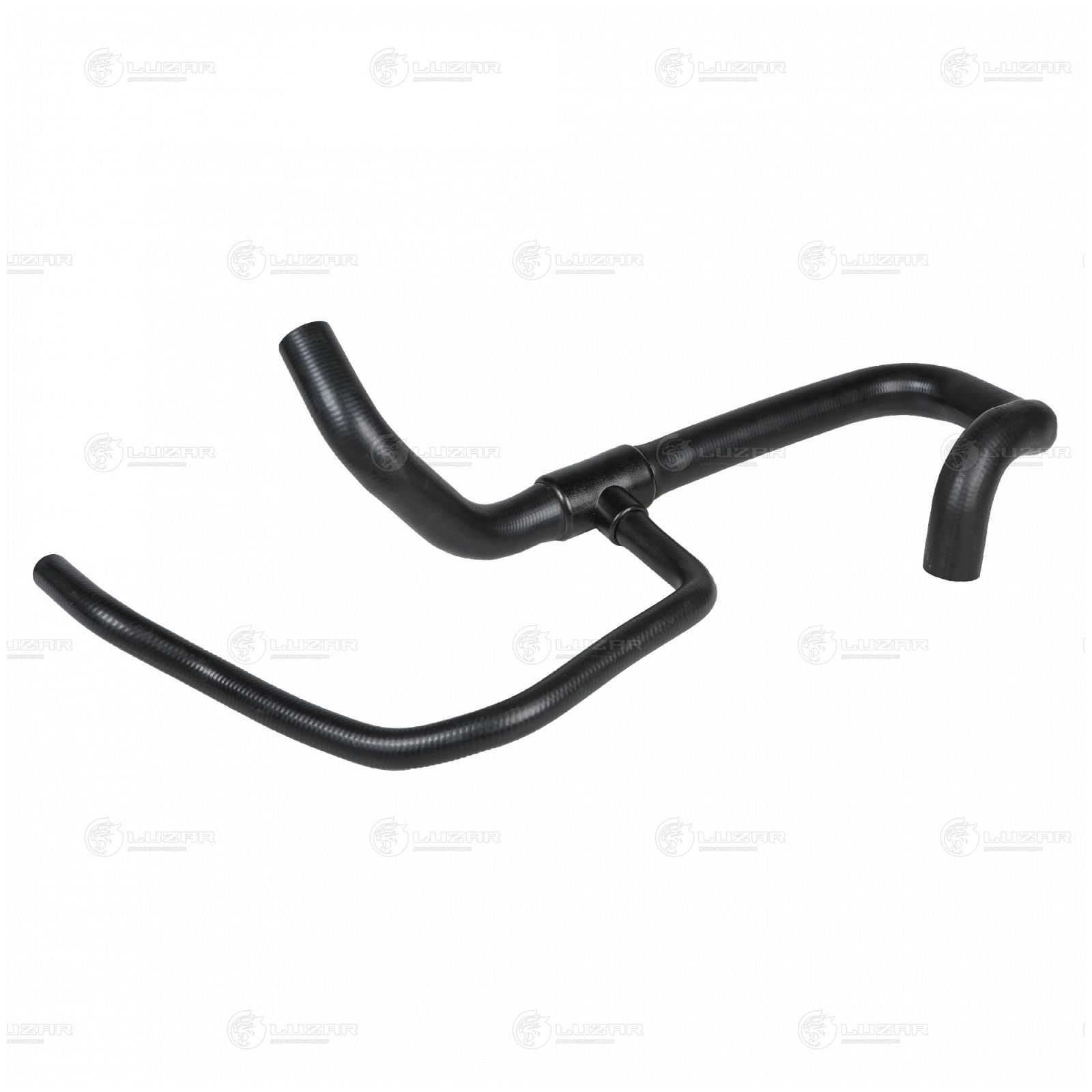 LUZAR LPK0925 Патрубок охл. для а/м Лада Largus (12-)/Renault Duster (10-) 1.6i [K4M] нижн. (EPDM, 1 шт.) (LPK 092