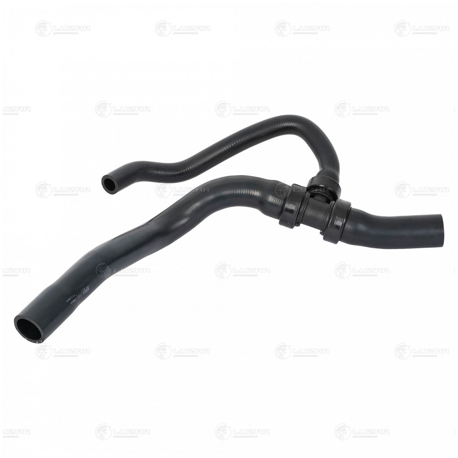LUZAR LPK0927 Патрубок охл. для а/м Лада Largus (12-)/Renault Logan (04-) 8V нижн. (EPDM, 1 шт.) (LPK 0927)