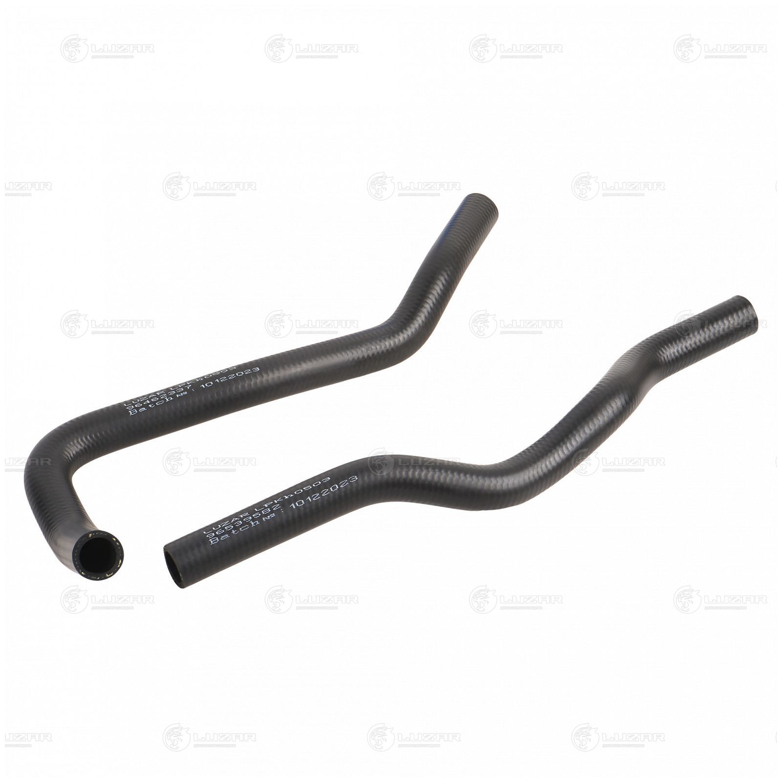 LUZAR LPKH0503 Кмпл патрубков отоп. для а/м Chevrolet Aveo (05-) 1.2i/1.4i  (EPDM, 2шт.) (LPKh 0503)