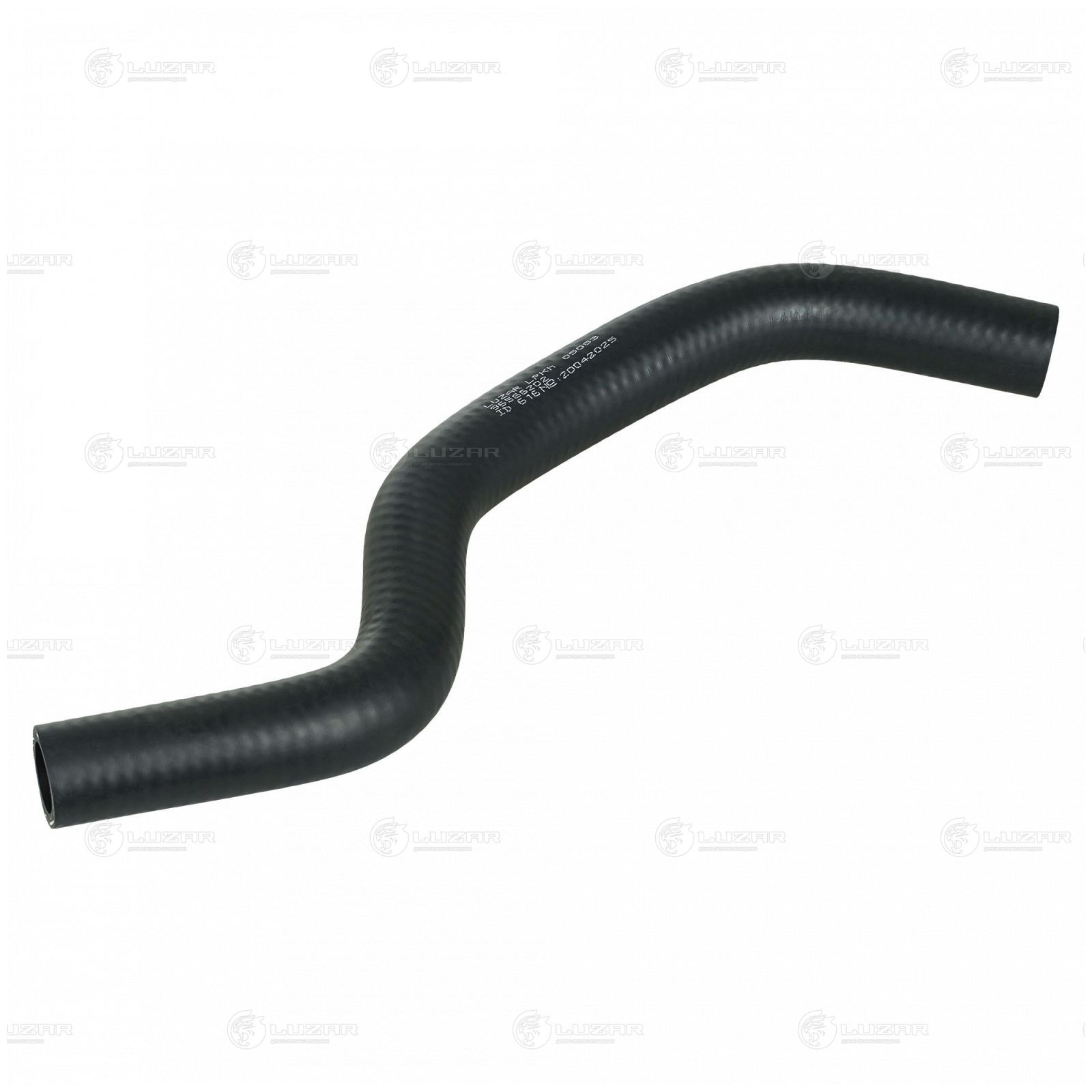 LUZAR LPKH05083 Патрубок отоп. для а/м Daewoo Matiz (01)/Chevrolet Spark (05-) 1.0i MT подвод. (EPDM,1шт.) (LPKh 050