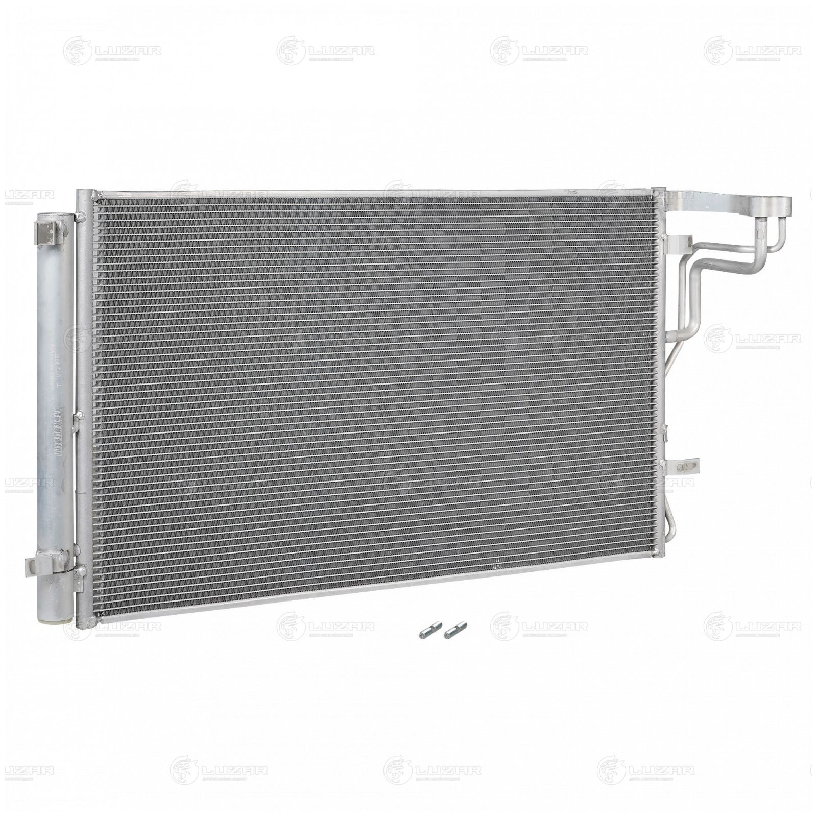 LUZAR LRAC0810 Радиатор кондиц. для а/м Kia Soul III (19-)/Kia Seltos (19-) 1.6/2.0i (LRAC 0810)