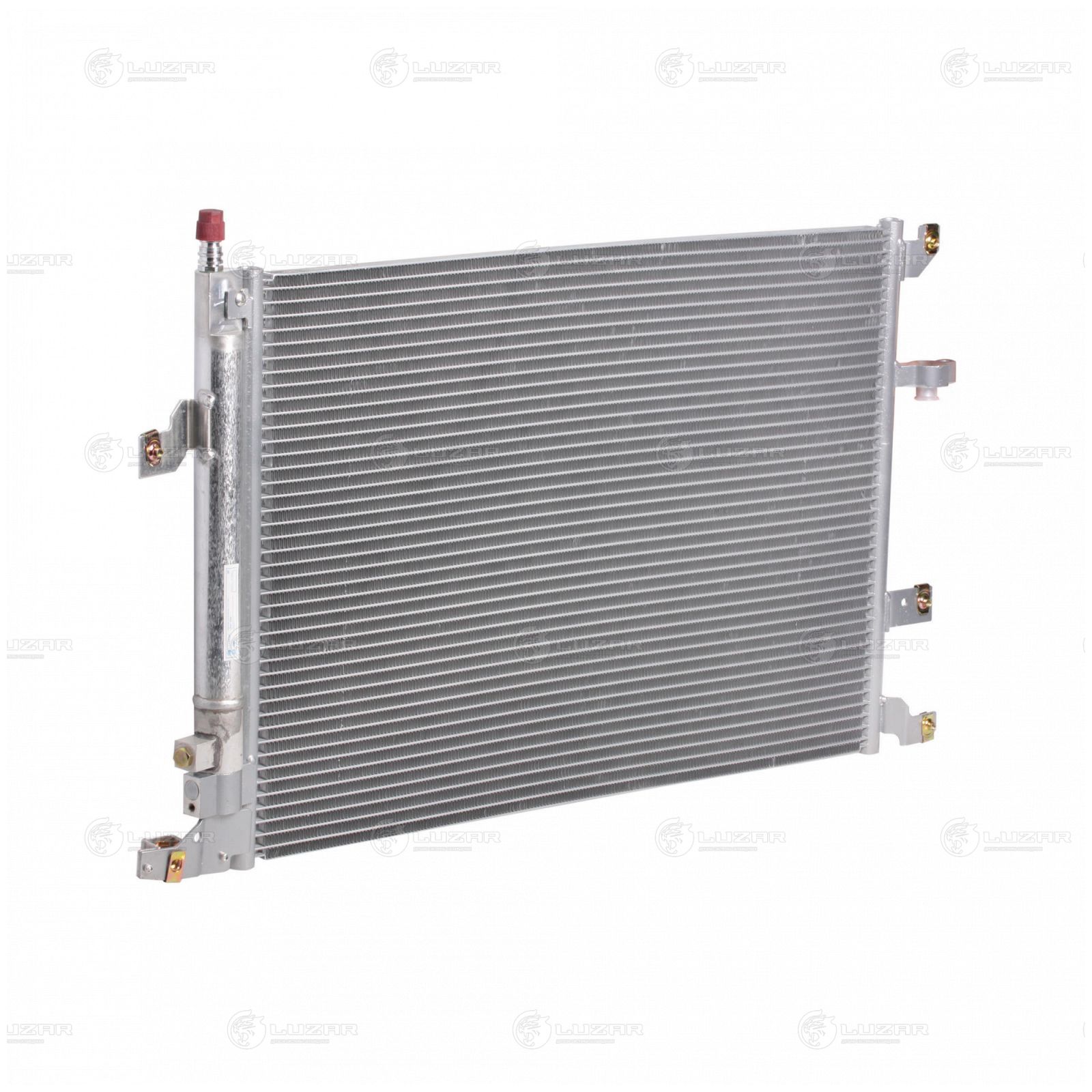 LUZAR LRAC1056 Радиатор кондиционера с ресивером для а/м Volvo S60 (00-)/S80 (98-) LRAC1056