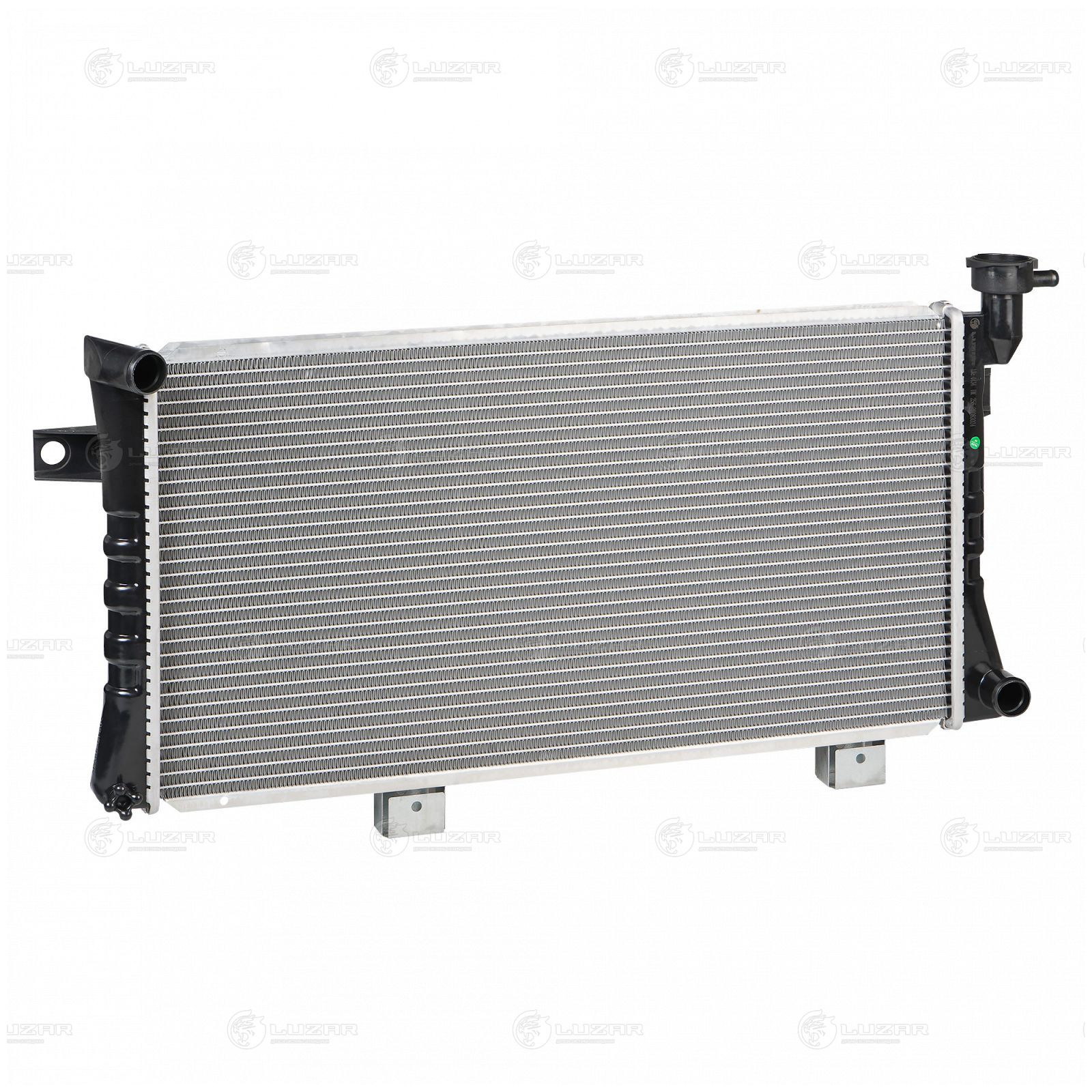 LUZAR LRC0134 Радиатор охл. для а/м Лада 21214 Niva (Urban) (паяный алюм.) (Heavy Duty) (повыш. теплоотдача) (LRc