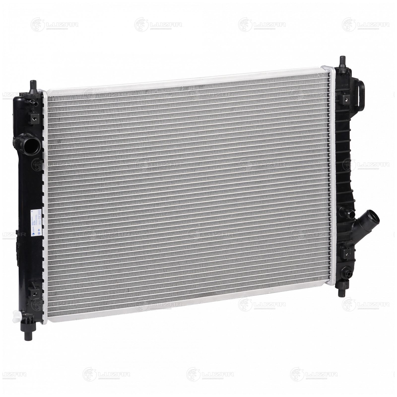 LUZAR LRC0503 Радиатор CHEVROLET AVEO T255 (08-) 1.4I AT (паяный)