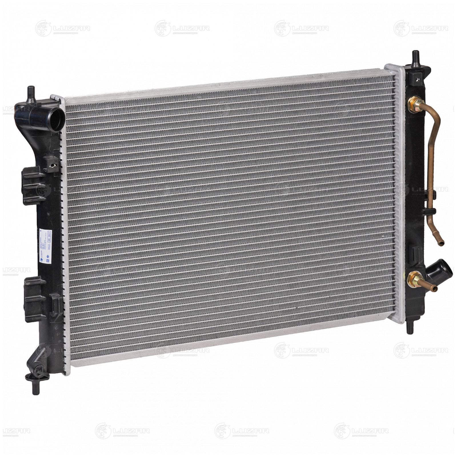 LUZAR LRC0817 Радиатор KIA CEED (12-)/SOUL (08-)/HYUNDAI I30 (11-)/ELANTRA (11-) AT