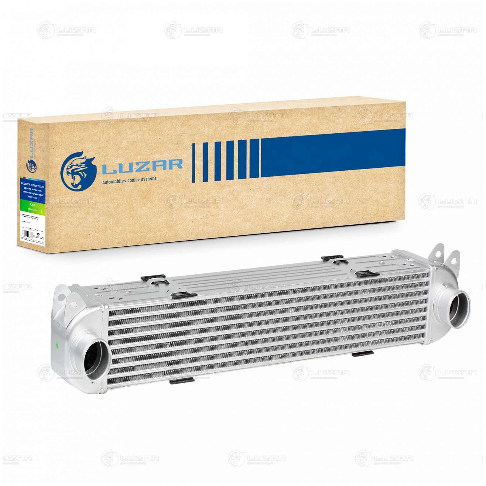 LUZAR LRIC1016 ОНВ (радиатор интеркулера) для а/м Land Rover Discovery (04-)/(09-)/RR Sport (05-) 2.7TD (LRIC 1016)