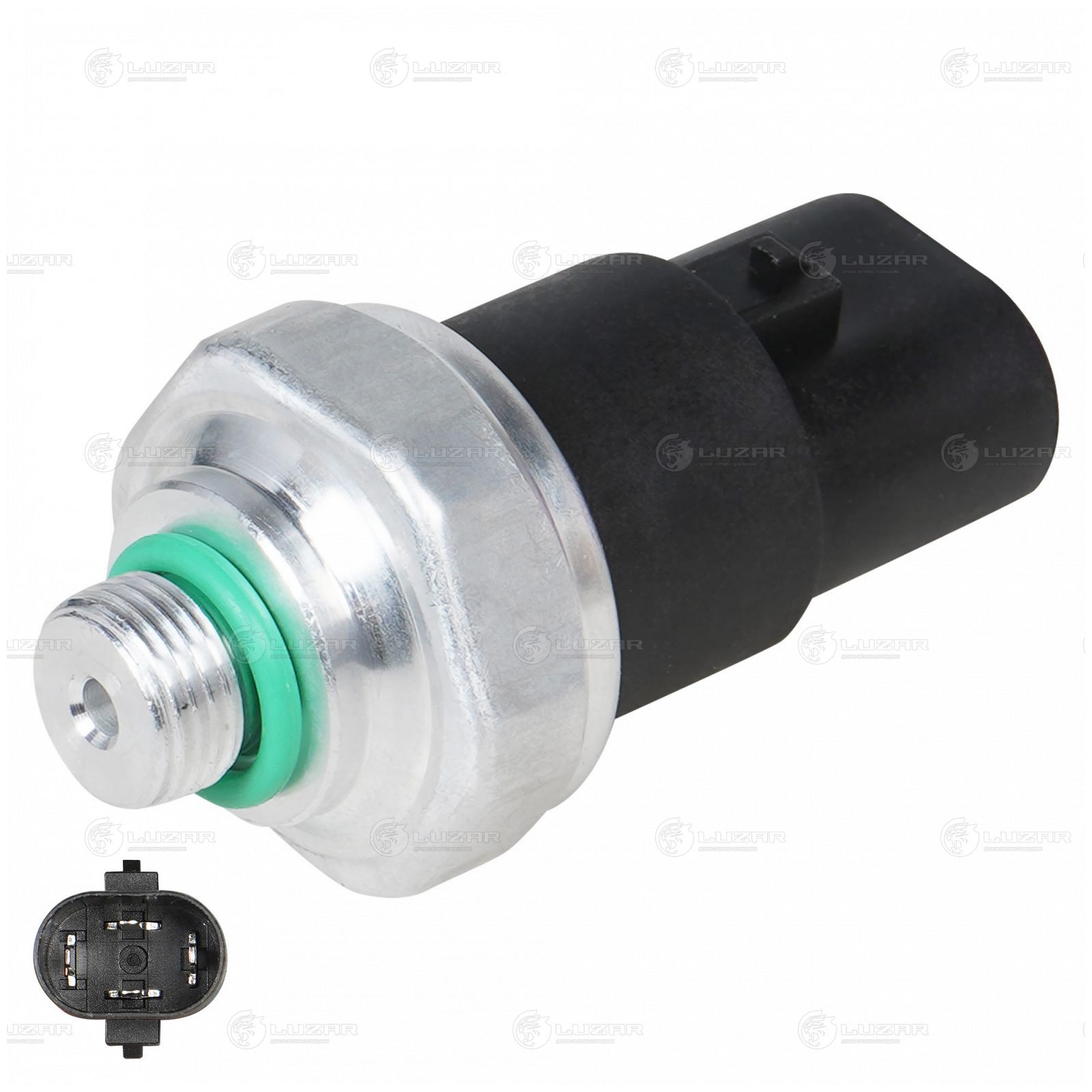 LUZAR LRPS1902 Датчик давления хладагента для а/м Toyota Camry (07-)/RAV 4 (06-) (4pin) (LRPS 1902)