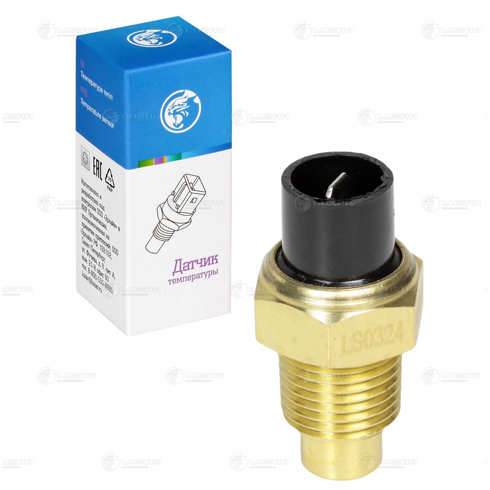 LUZAR LS0324 Датчик температуры для а/м ГАЗ 3302, 3110 (LS 0324)