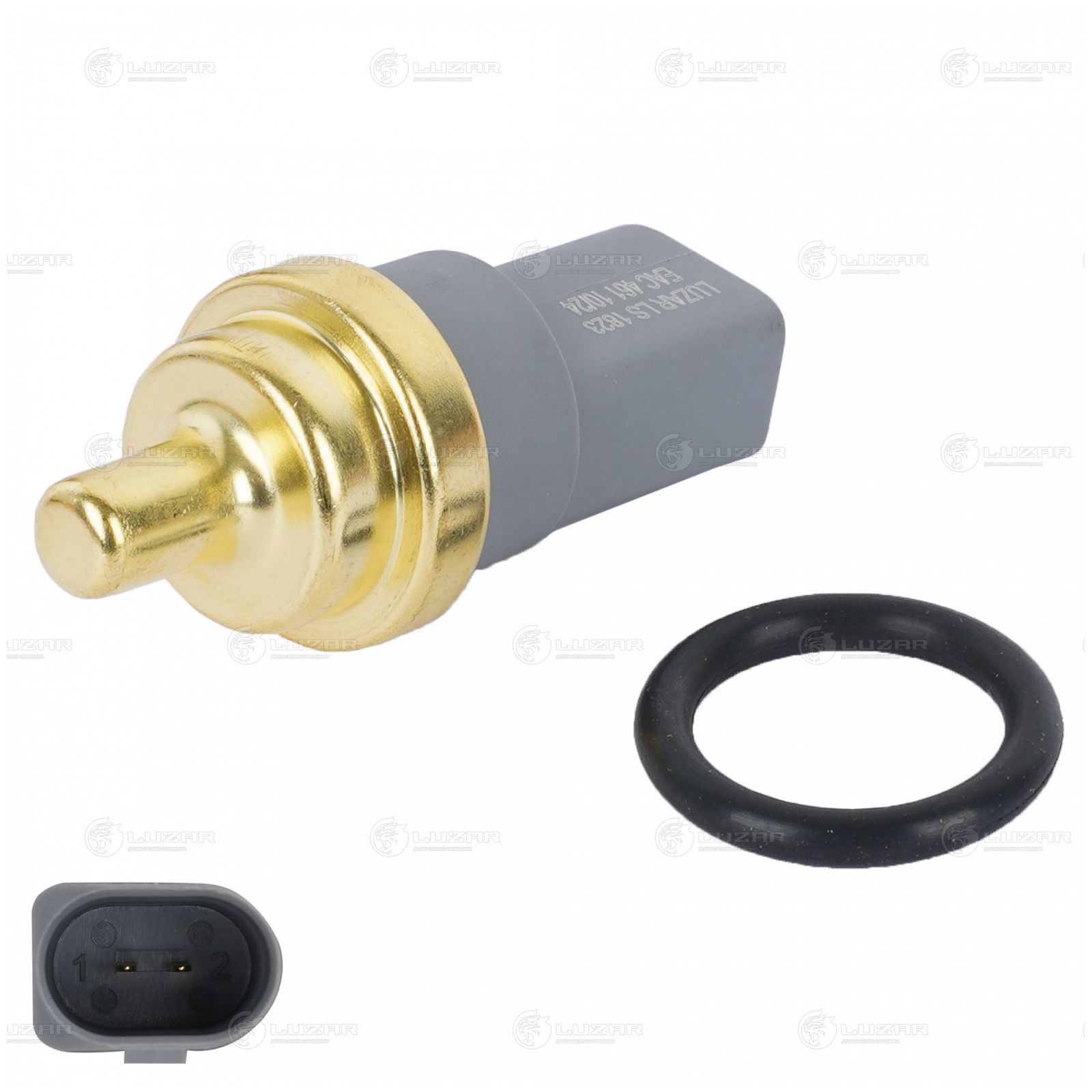 LUZAR LS1823 Датчик температуры для автомобилей VW Polo Sedan (10-)/Golf VI (08-)/Tiguan (08-)/Skoda Rapid (12-)/Yeti (09-)