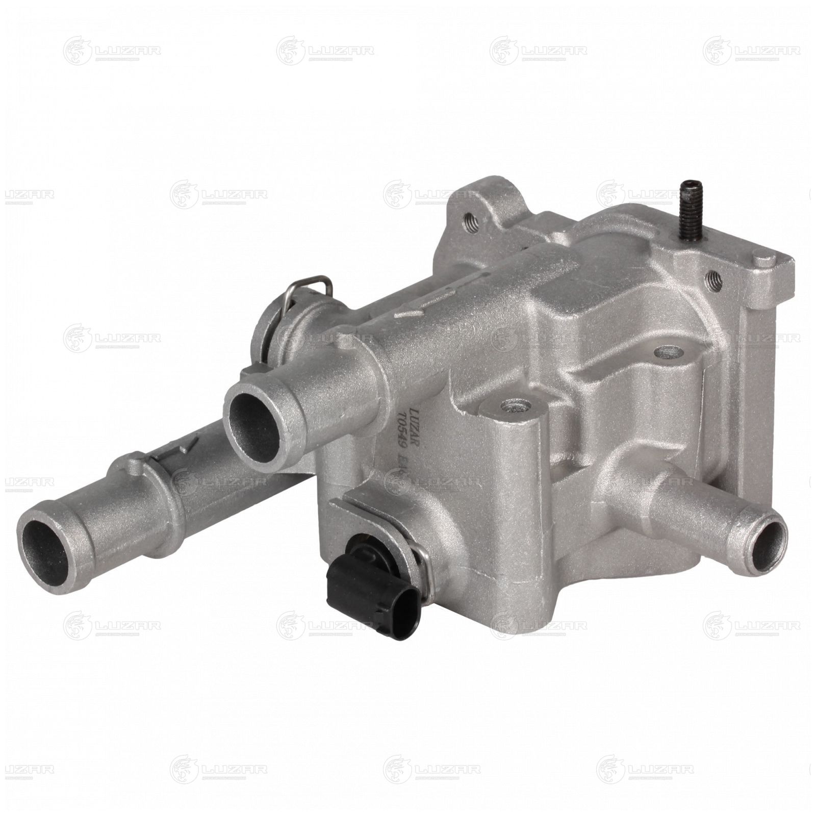 LUZAR LT0549 Корпус термостата для а/м Opel Astra J (10-)/Chevrolet Cruze (09-)/Aveo T300 (11-) (алюм.) (L