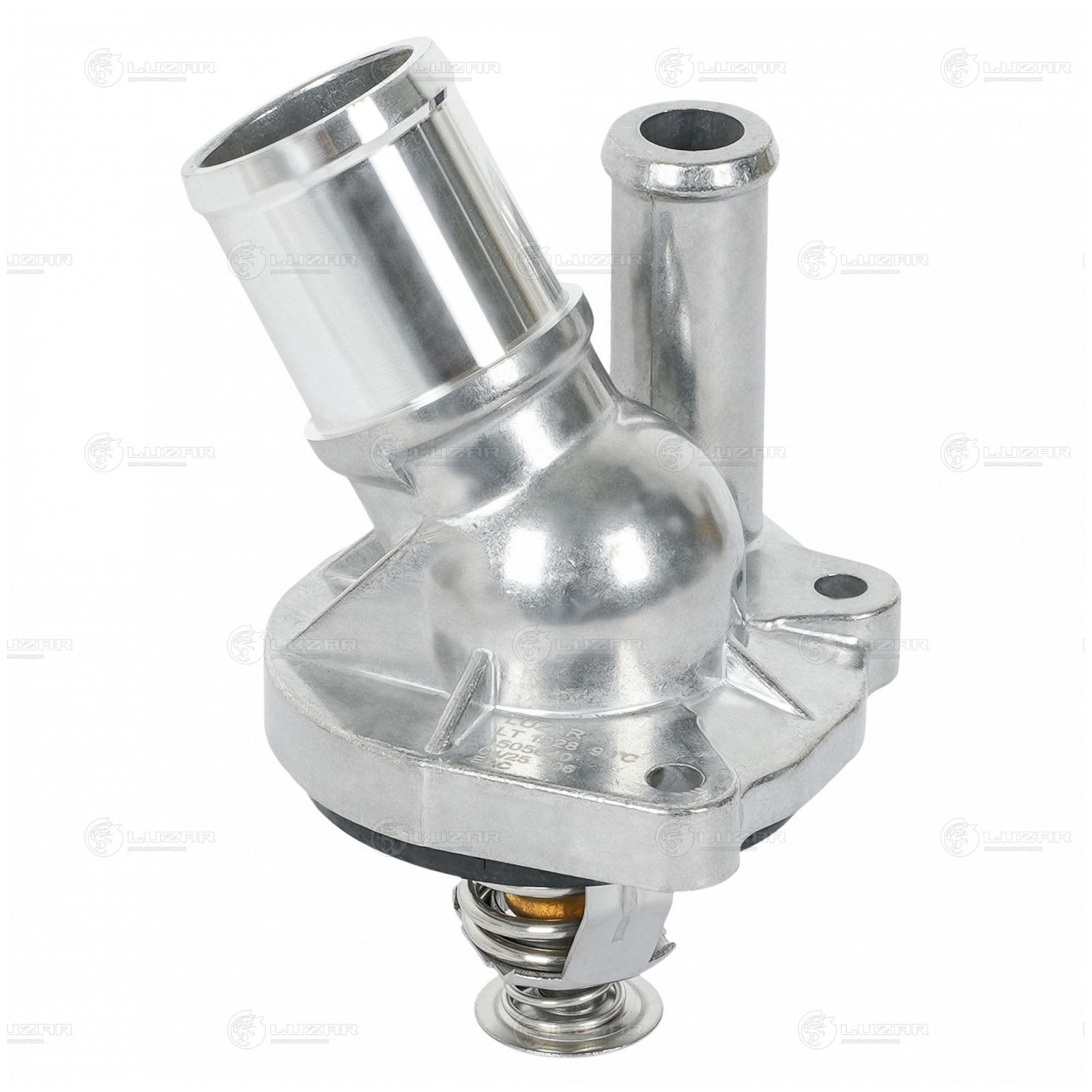 LUZAR LT1028 Термостат для а/м Ford Mondeo III (00-)/Mondeo IV (07-) 1.8i/2.0i (90°С) (АЛЮМ. корпус) (LT 1028)