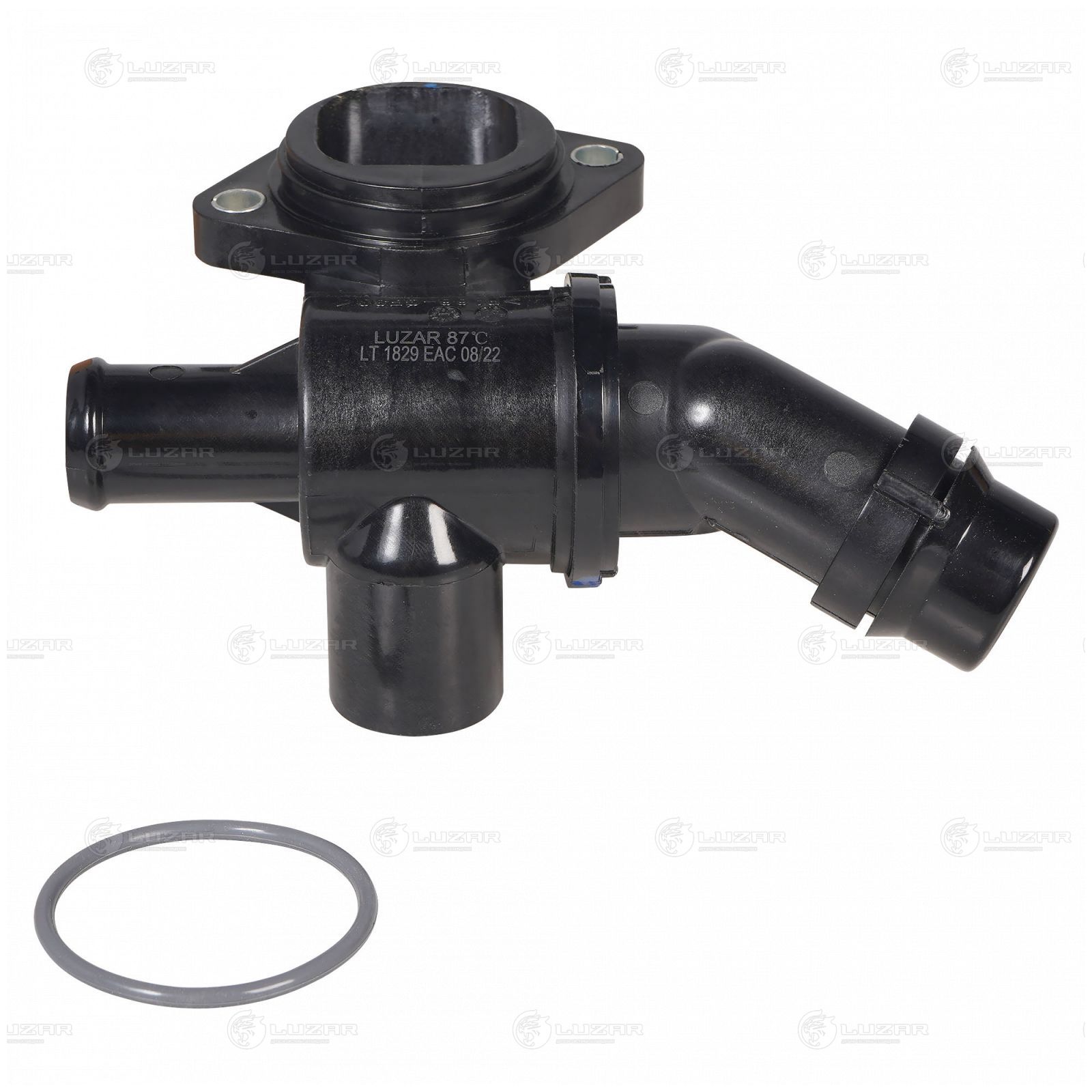 LUZAR LT1829 Термостат VW PASSAT B6 (05-) 2.0I (с корпусом) (87°С)