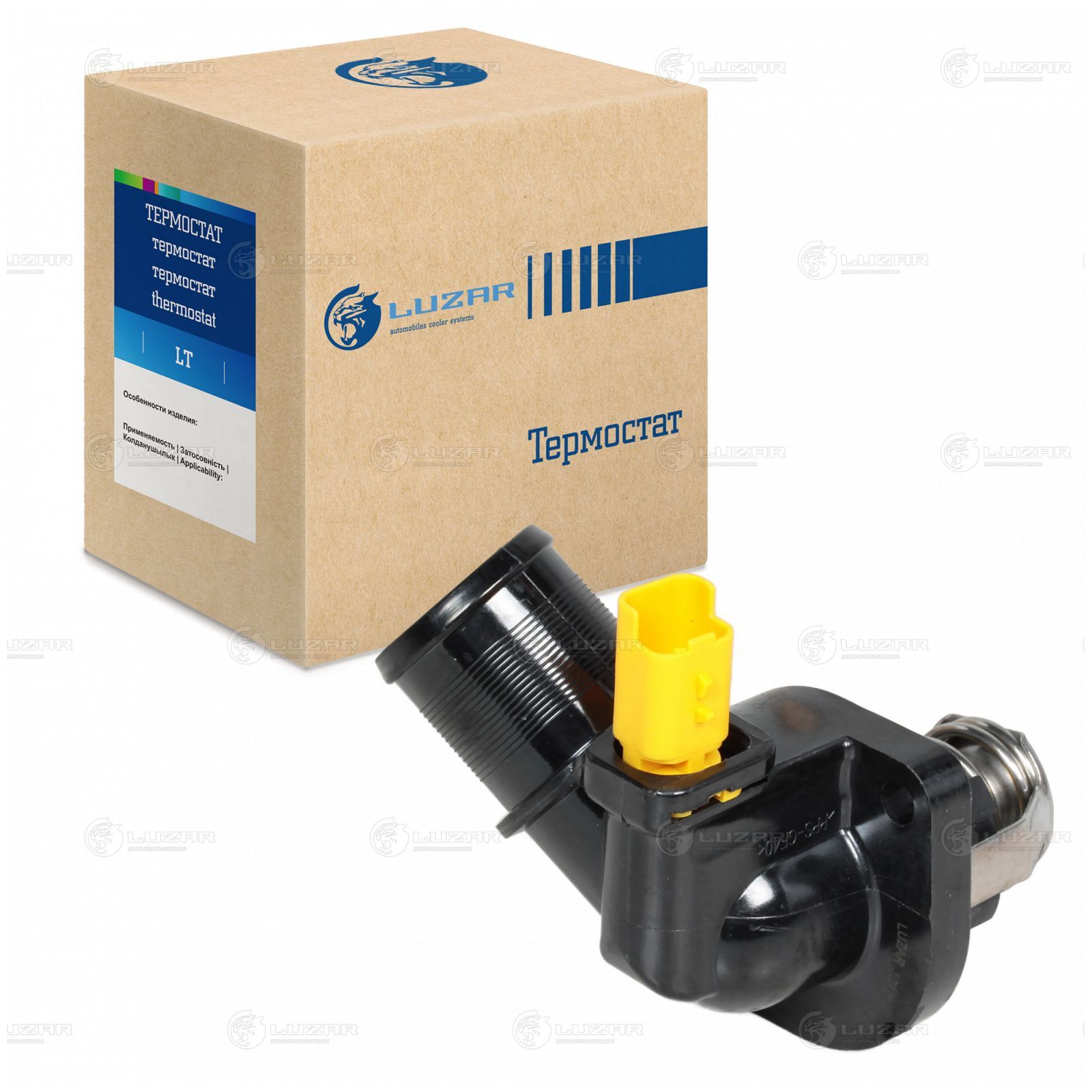 LUZAR LT2007 Термостат для а/м PSA 207 (06-)/C3 (02-) 1.4i [TU3A] (103°С) (с корпусом) (LT 2007)