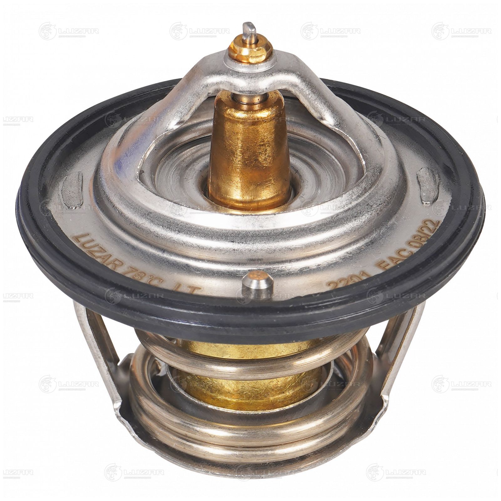 LUZAR LT2201 Термостат для а/м Subaru Forester (02-)/Forester (08-)/Legacy (94-) (78°С) (термоэл.) (LT 220