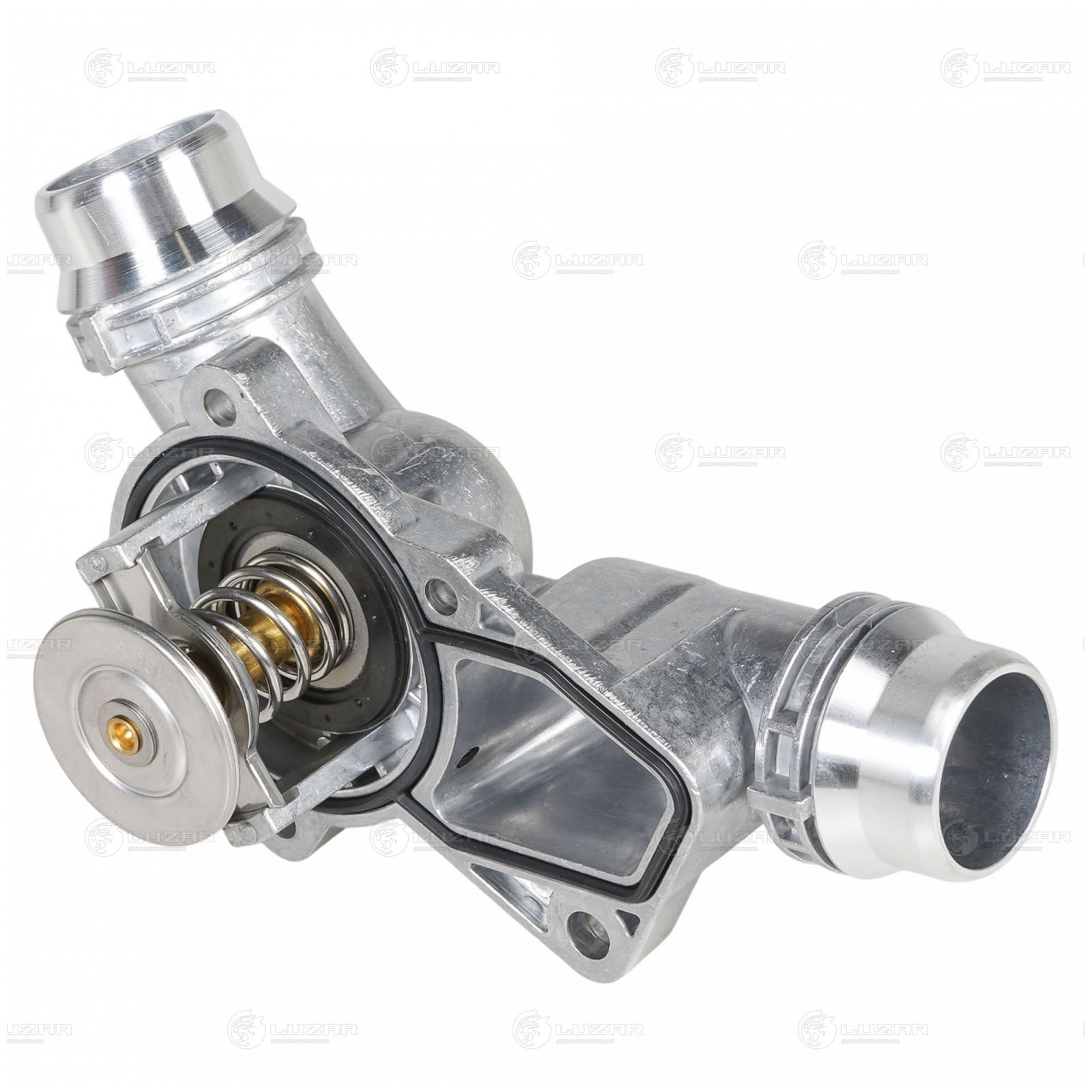 LUZAR LT2624 Термостат для а/м BMW X5 E53 00-/3 E46 98-/5 E39 95- 97°С алюм.корпус LT 2624