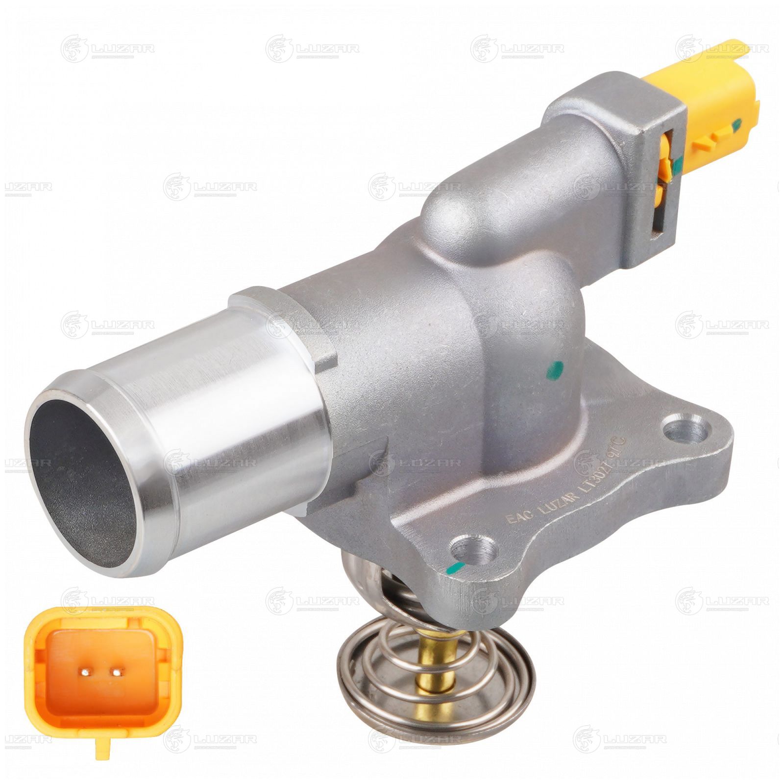 LUZAR LT3027 Термостат для а/м Chery Tiggo 7 PRO (20-)/EXEED LX (19-) 1.5T (97°С) (с корпусом)