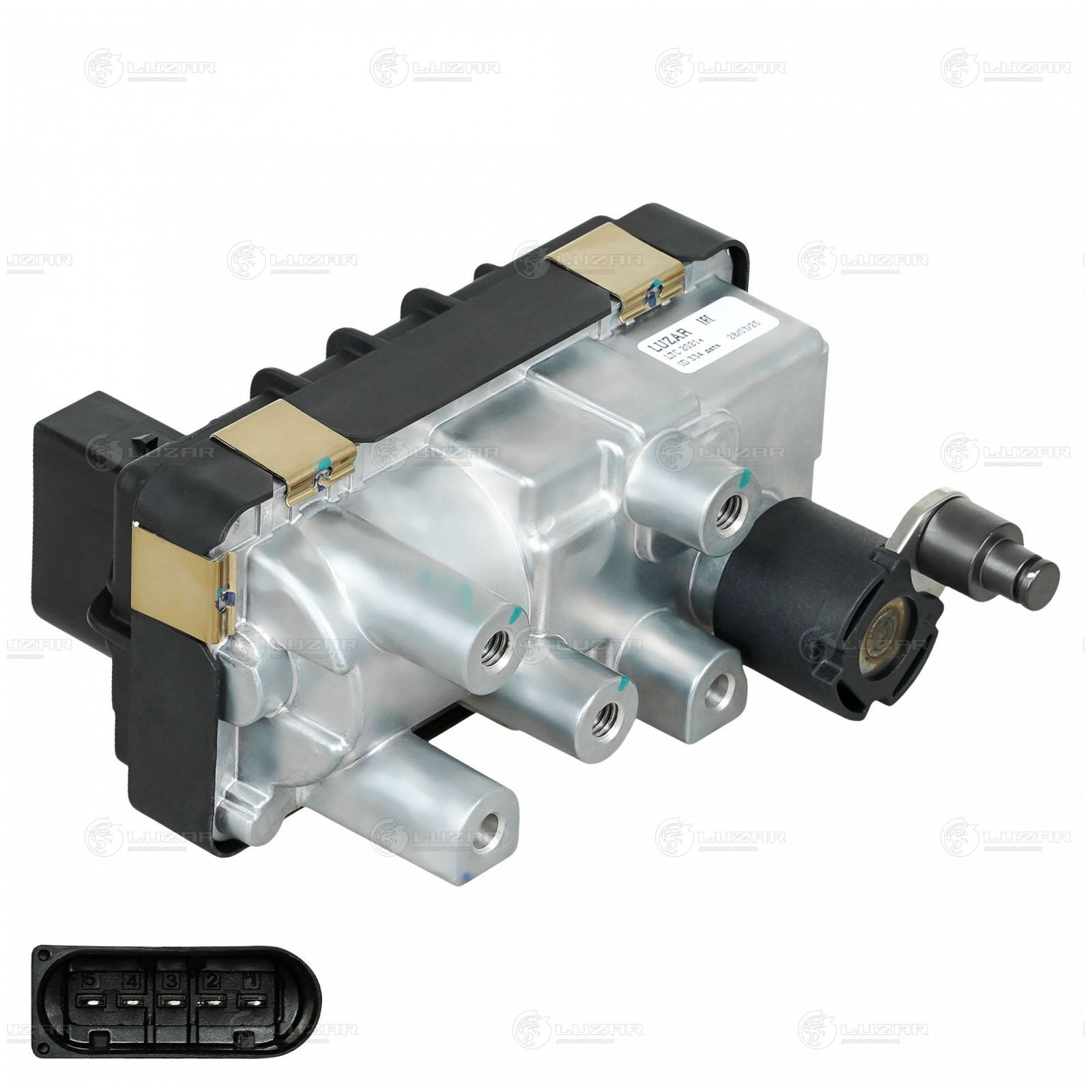 LUZAR LTC2021E Актуатор турбокомпрессора для а/м PSA Boxer (11-)/Jumper (11-) 2.2D E-5 (GTB1749VK) (LTC 2021e)