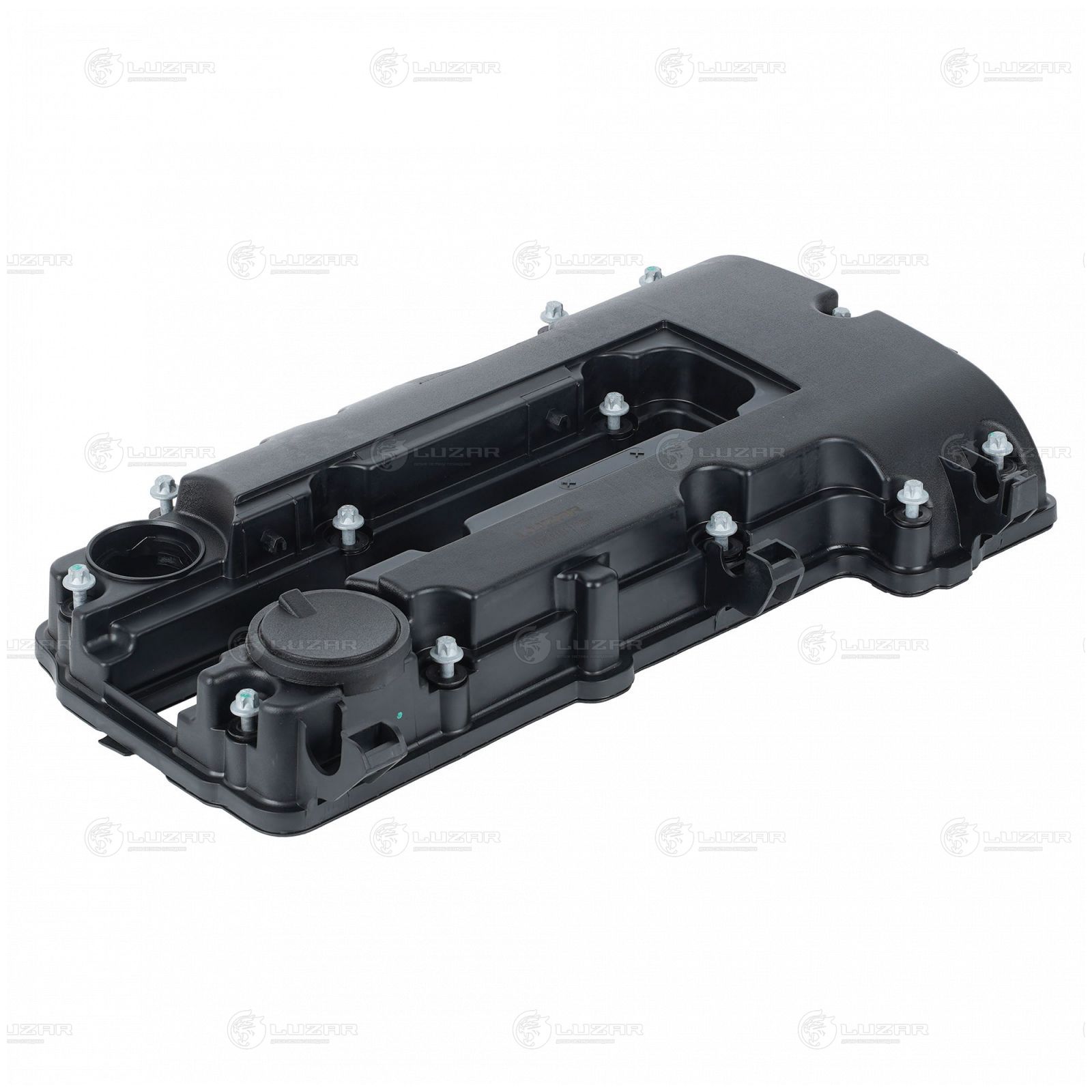LUZAR LVPC2101 Крышка клапанная для а/м Opel Astra J (09-)/Corsa D (06-) 1.2T/1.4i (с прокл.) (LVPC 2101)
