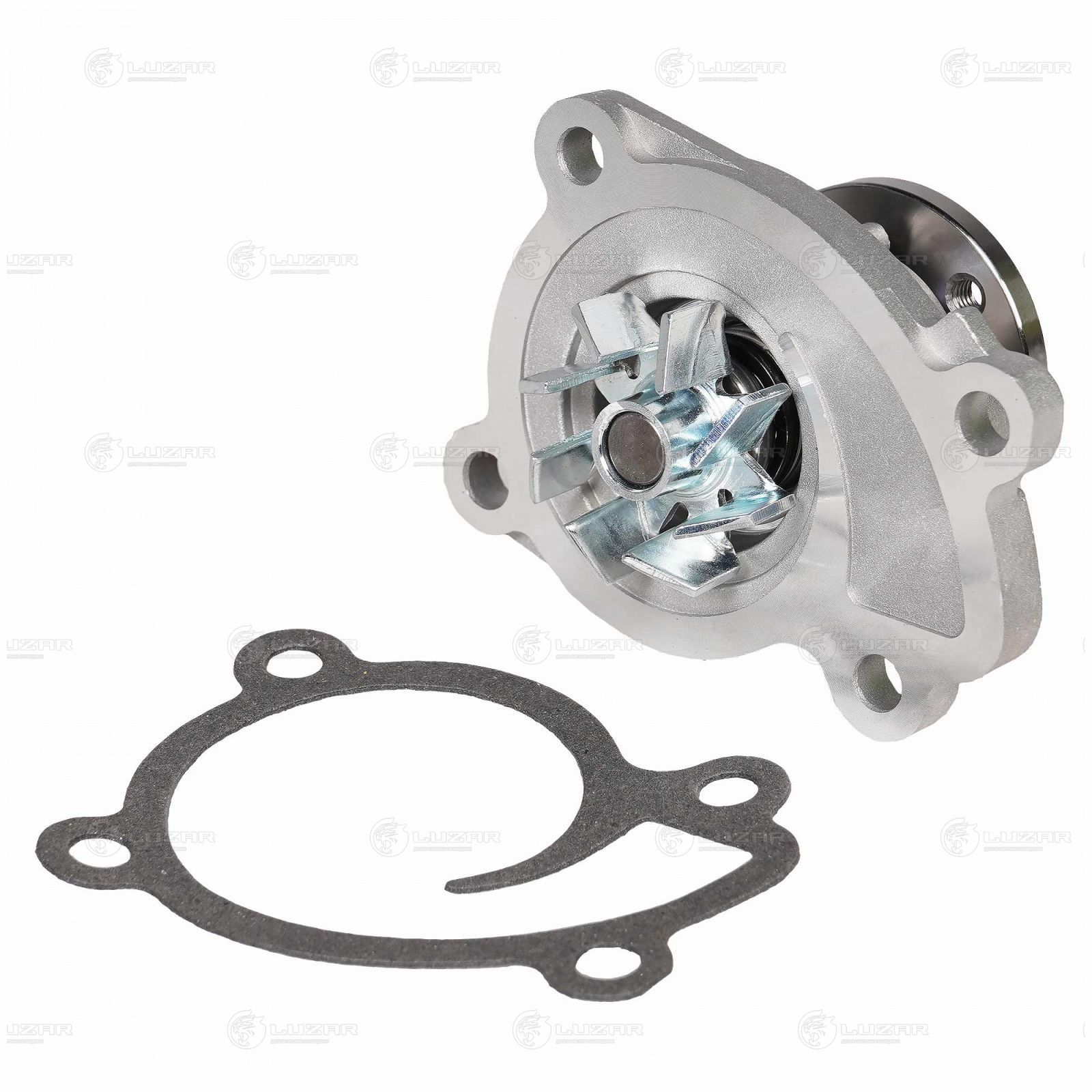 LUZAR LWP0906 Насос водяной для а/м Nissan Tiida (04-)/Note (06-)/Juke (10-)/Renault Fluence (08-) 1.4i/1.6