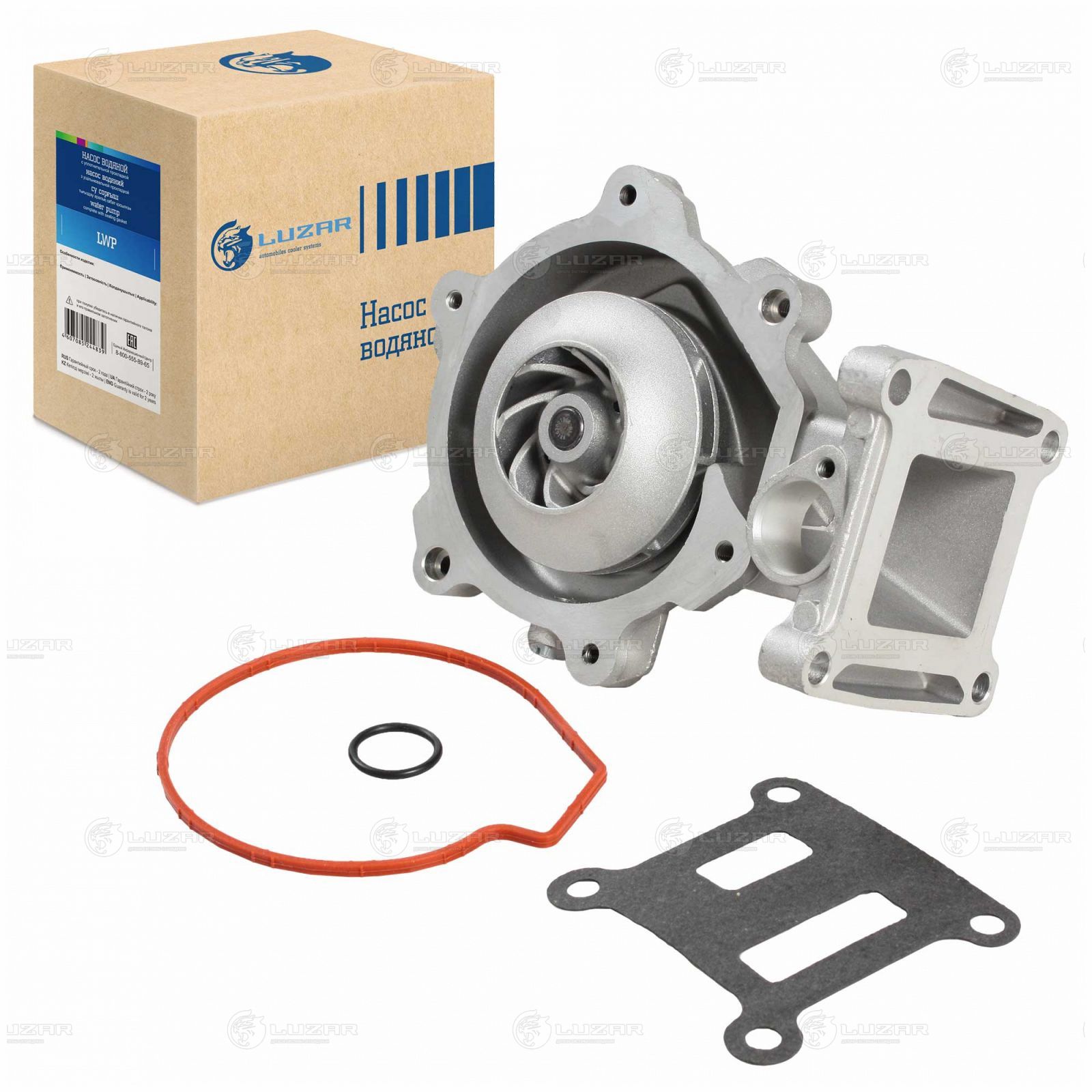 LUZAR LWP1008 Насос водяной для а/м Ford Mondeo III (00-)/Transit (00-)/Jaguar X-Type (01-) 2.0TDi/2.2TDi (