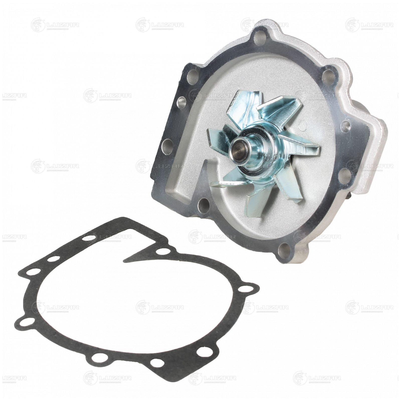 LUZAR LWP1025 Насос водяной для а/м Ford Mondeo (07-)/Kuga (08-)/Volvo S80 (06-)/XC70 (07-) 2.5i (LWP 1025)