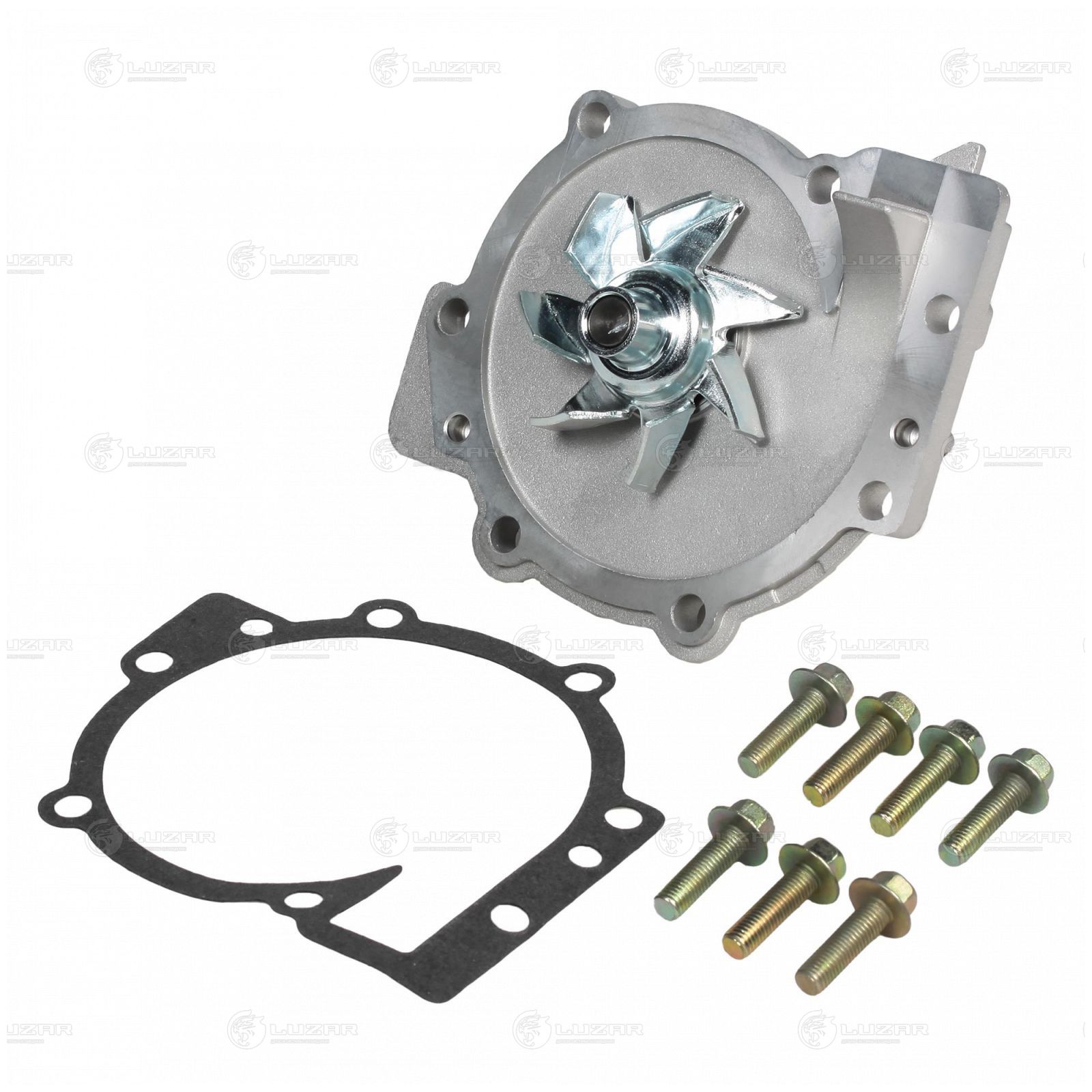LUZAR LWP1045 Насос водяной для а/м Volvo S60 (10-)/S80 (98-)/V70 (00-)/XC60 (07-)/XC90 (02-) 2.0D/2.4D (LWP 1045)