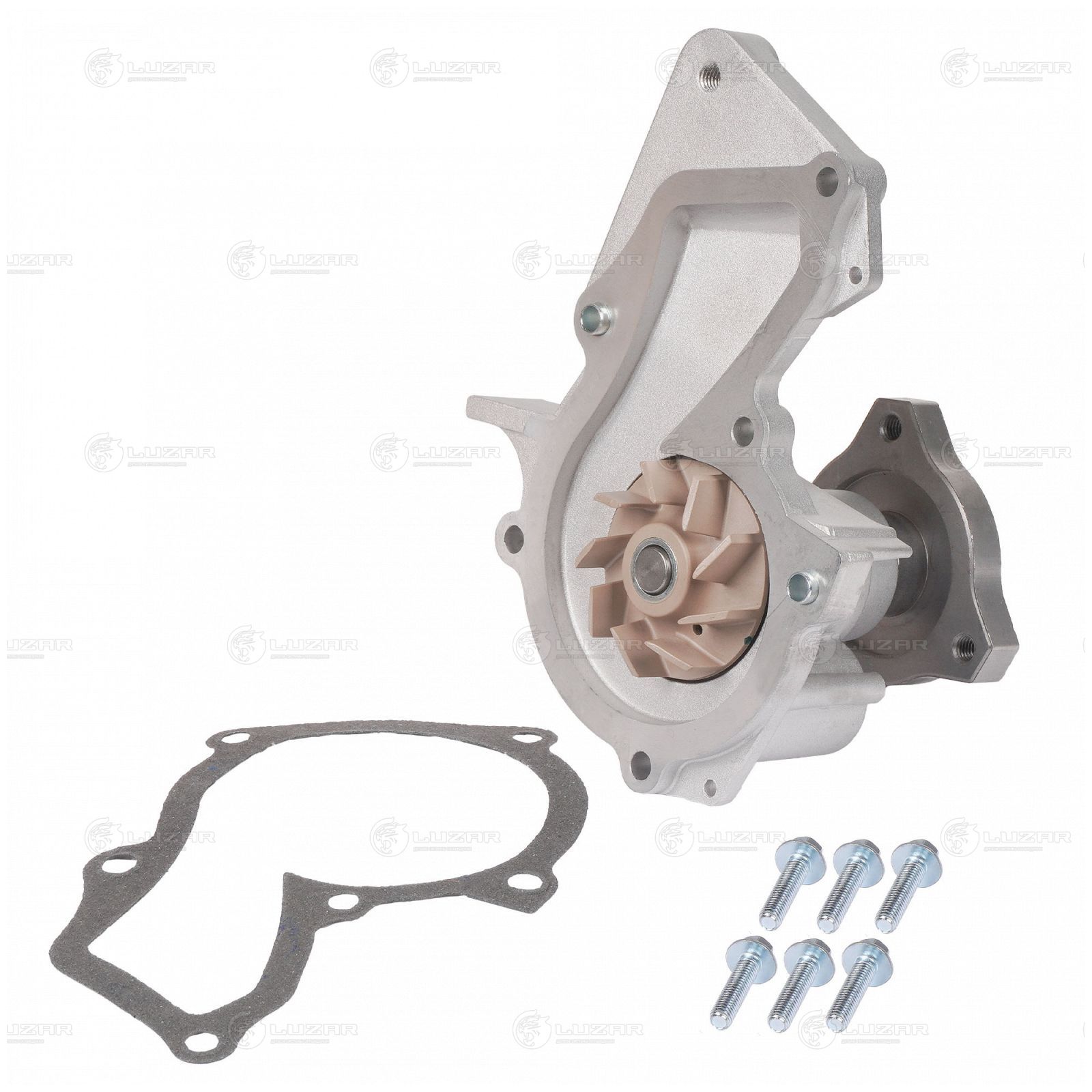 LUZAR LWP1053 Насос водяной для а/м Ford Focus III (11-)/Kuga (13-) 1.5T (LWP 1053)