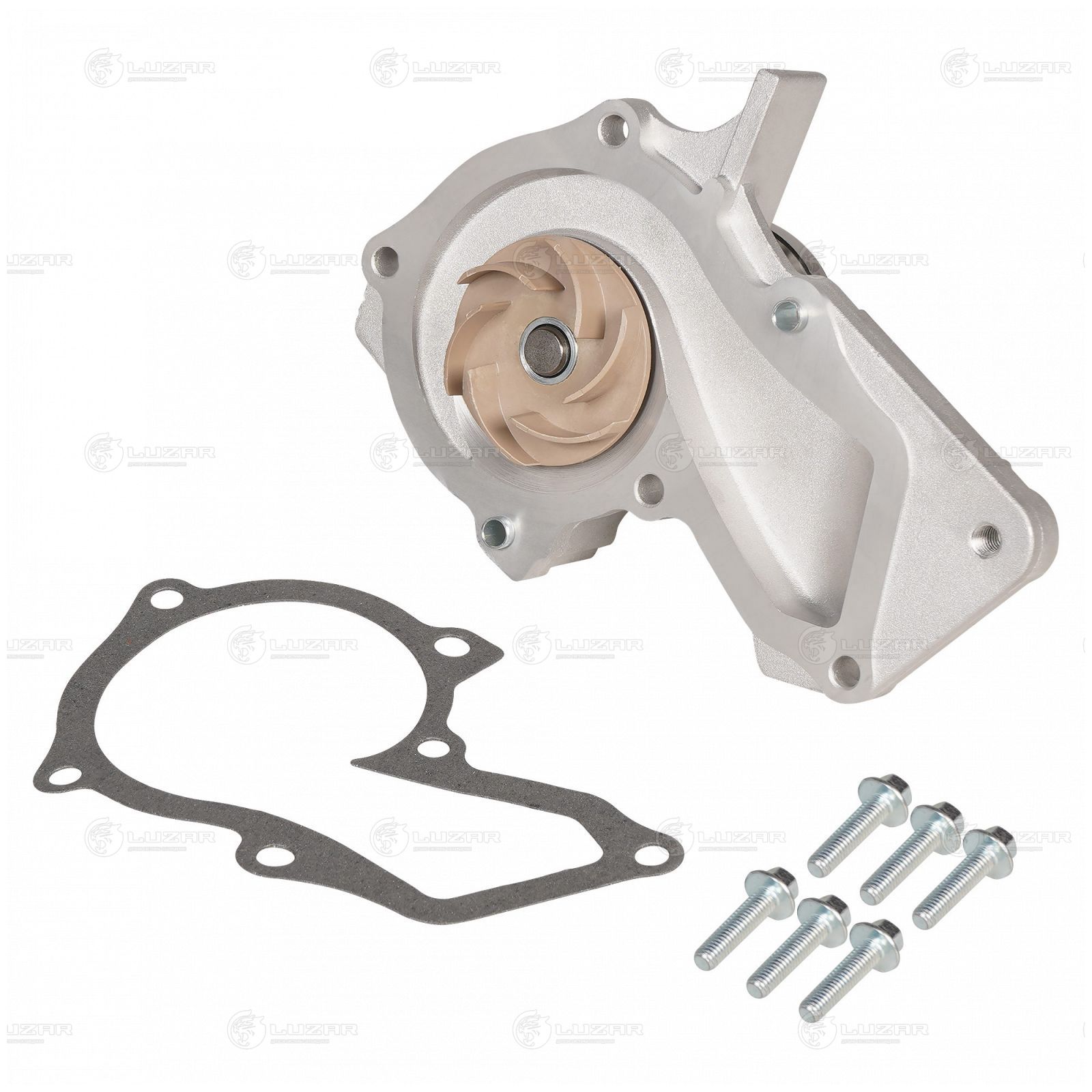 LUZAR LWP1098 Насос водяной для а/м Ford Focus II (08-)/Focus III (11-) 1.4i/1.6i/1.6T LWP1098
