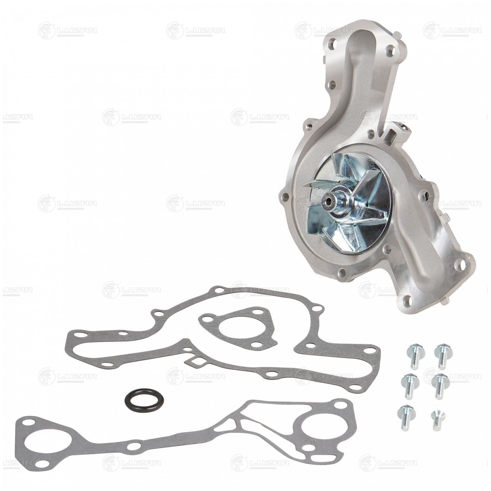 LUZAR LWP1101 Насос водяной для а/м Mitsubishi Pajero (94-)/Pajero Sport (98-) 3.0i/3.5i/3.8i (LWP 1101)