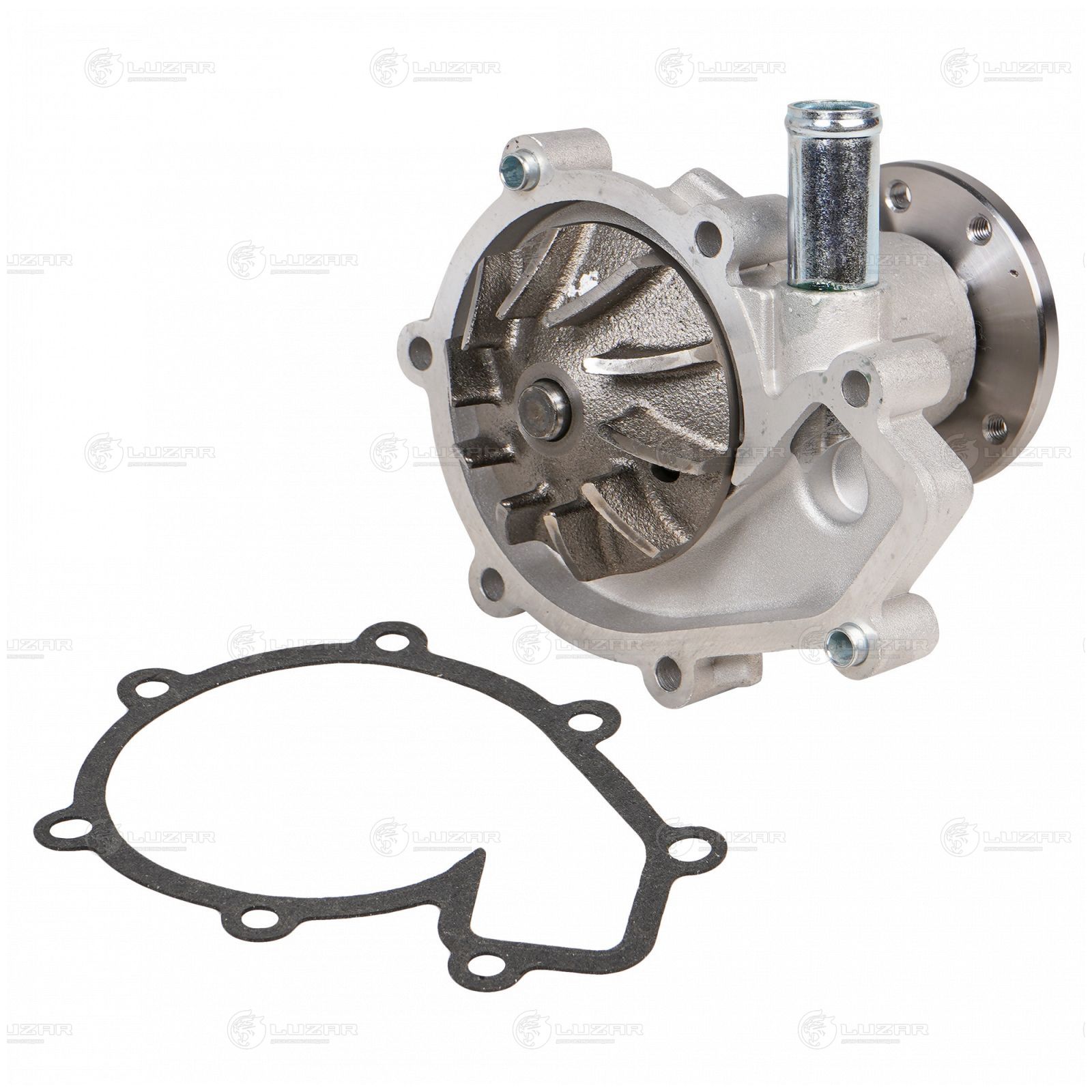 LUZAR LWP1751 Насос водяной для а/м SsangYong Kyron (05-)/Actyon (05-)/Rexton (06-) 2.0Xdi/2.7Xdi Euro-4 (LWP 1751