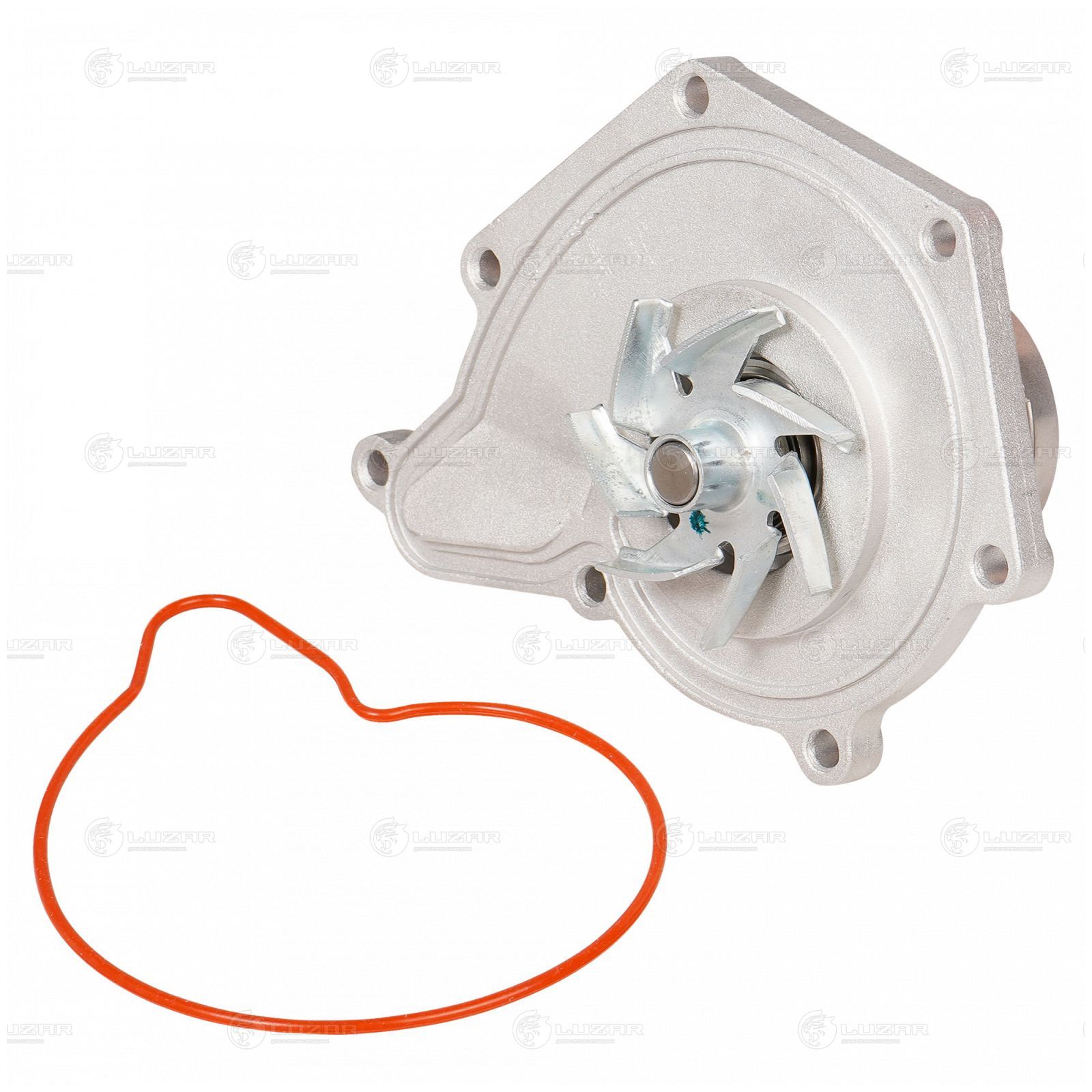 LUZAR LWP1828 Насос водяной для а/м VW Touareg (02-)/Audi Q5 (08-)/Q7 (06-) 2.7TDI/3.0TDI/3.0TFSi (LWP 1828)
