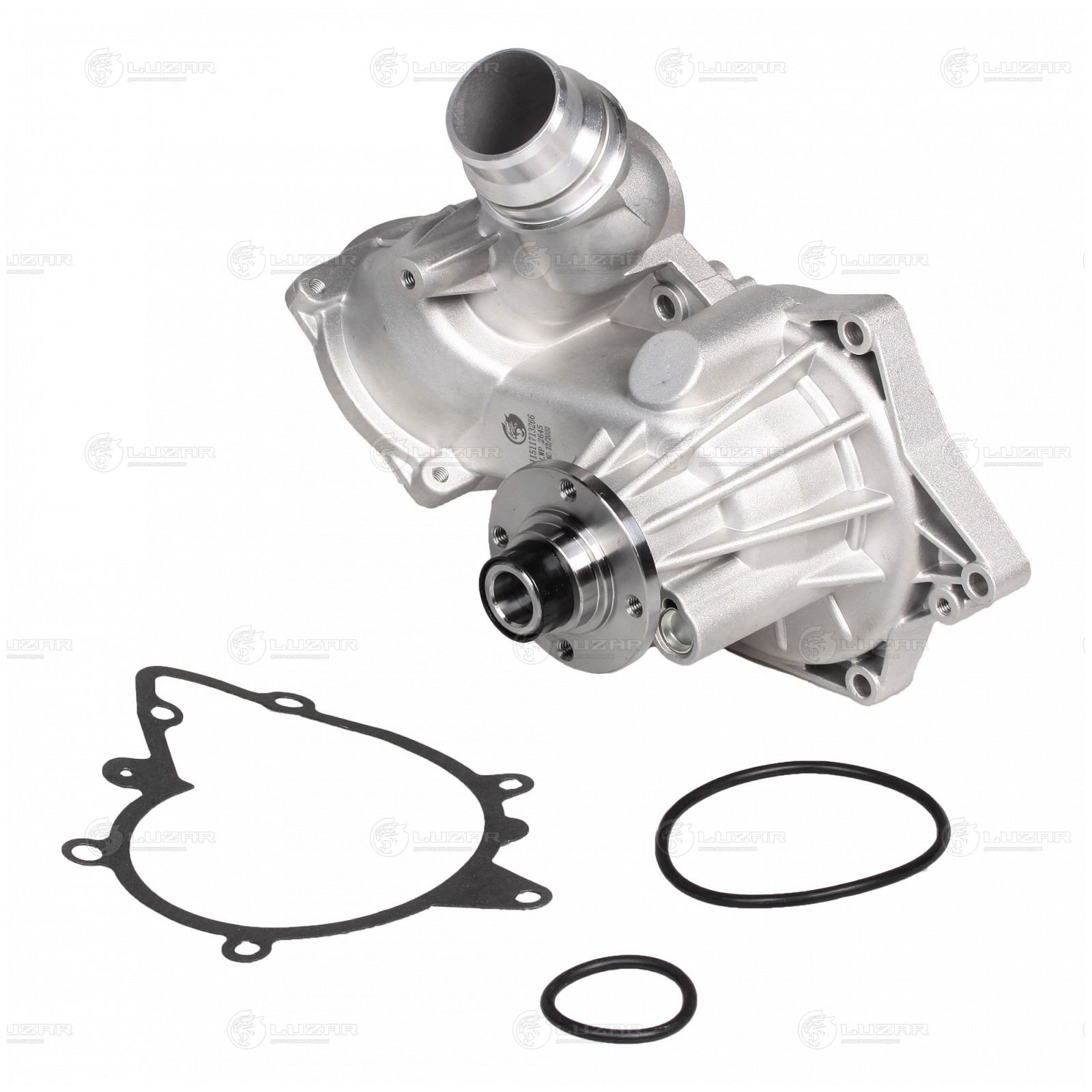 LUZAR LWP2645 Насос водяной для а/м BMW X5 (E53) (01-)/5 (E39) (95)/7 (94-) 4.0i/4.4i [M62B35/44] (LWP 2645)