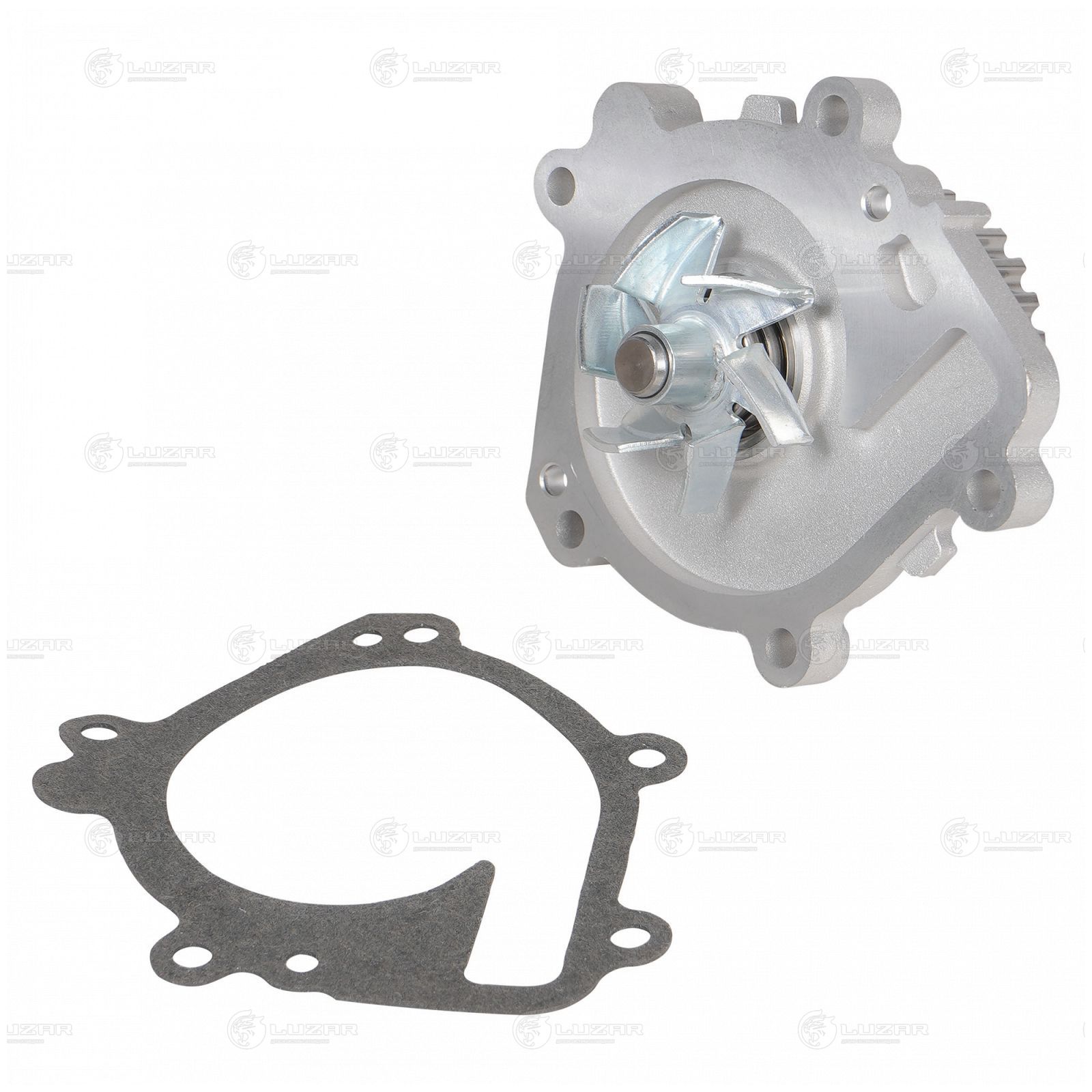 LUZAR LWP3009 Насос водяной для а/м Chery QQ6 (06-)/Indis (10-) 1.3i (LWP 3009)
