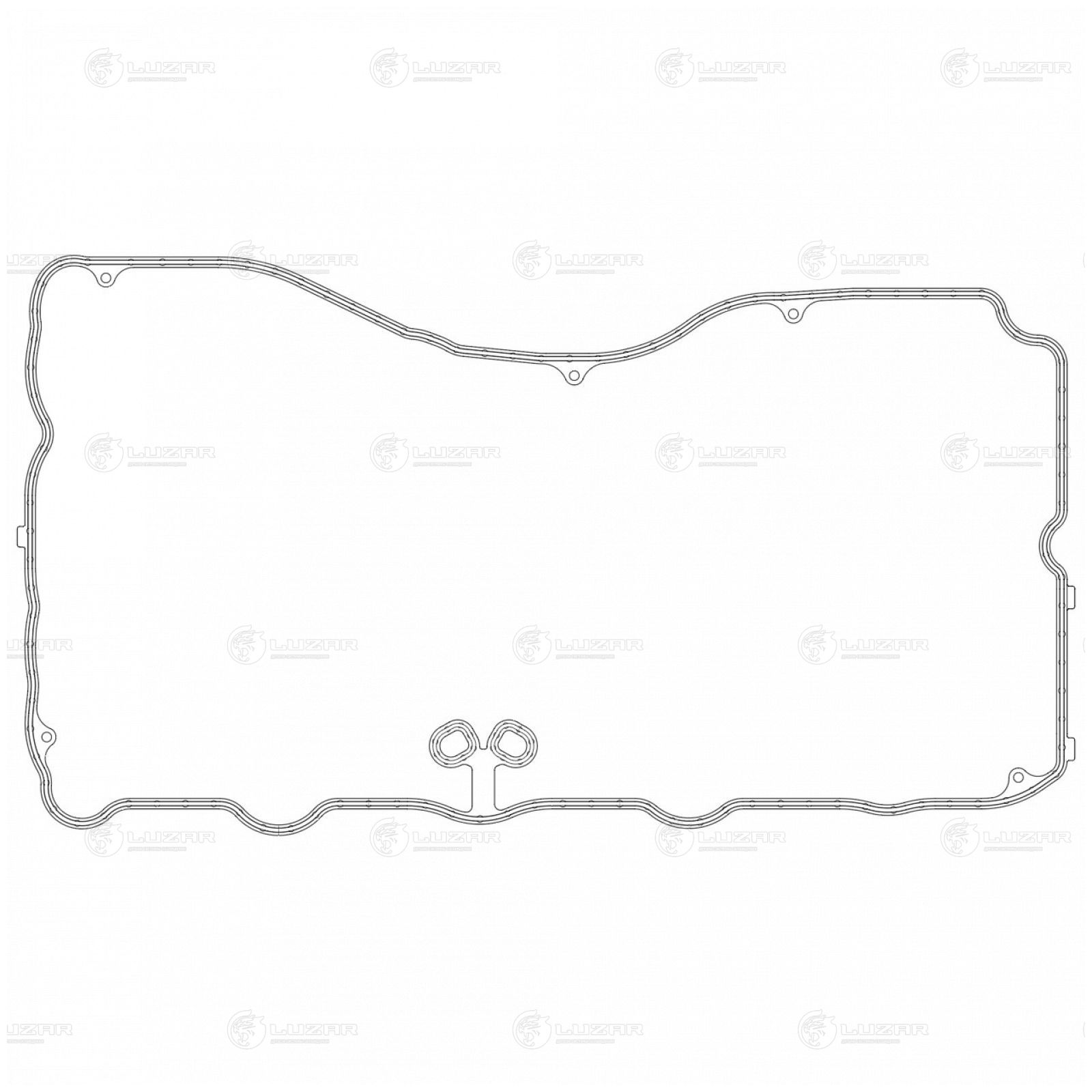 LUZAR LES21907 Прокладка клапанной крышки для а/м Lexus RX (15-)/NX (14-) 2.0i (LES 21907)