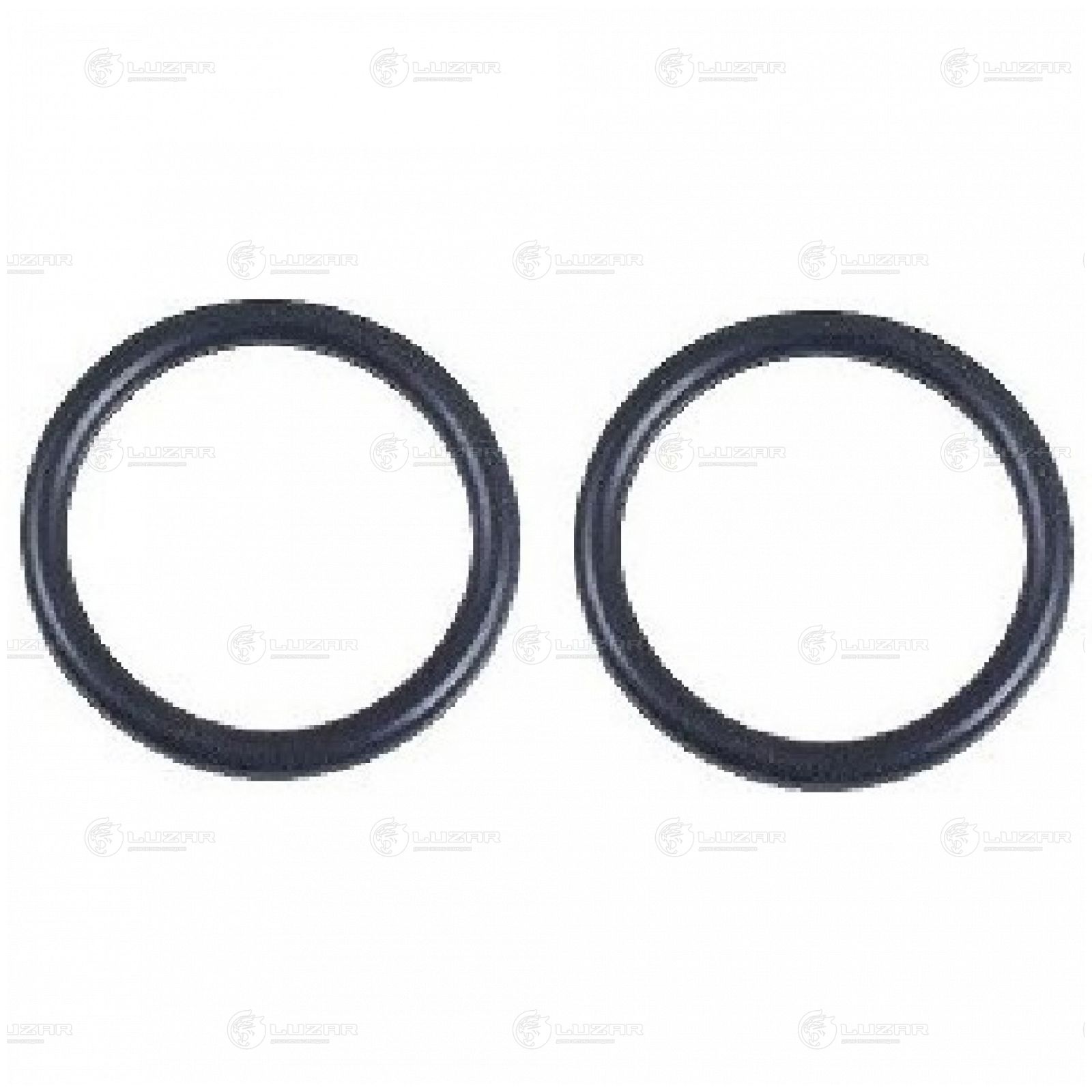 LUZAR LGS0053 Компл для подкл. радиатора отоп. VW POLO SEDAN (10-)/(20-) (кольца NBR, 2 шт.)