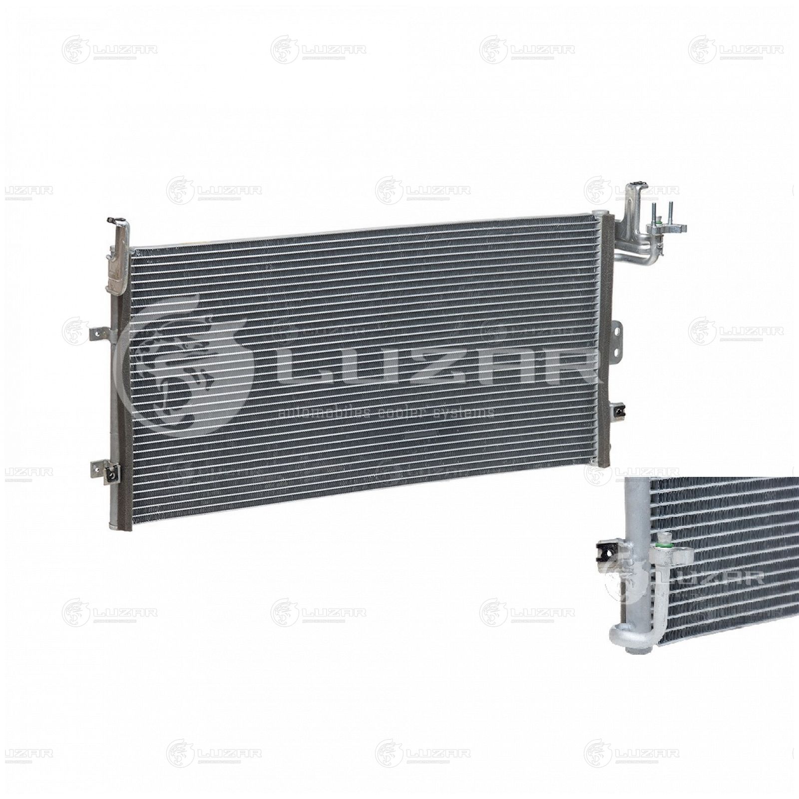 LUZAR LRAC08383 Конденсер HYUNDAI SONATA IV 2.0/2.7 01-05