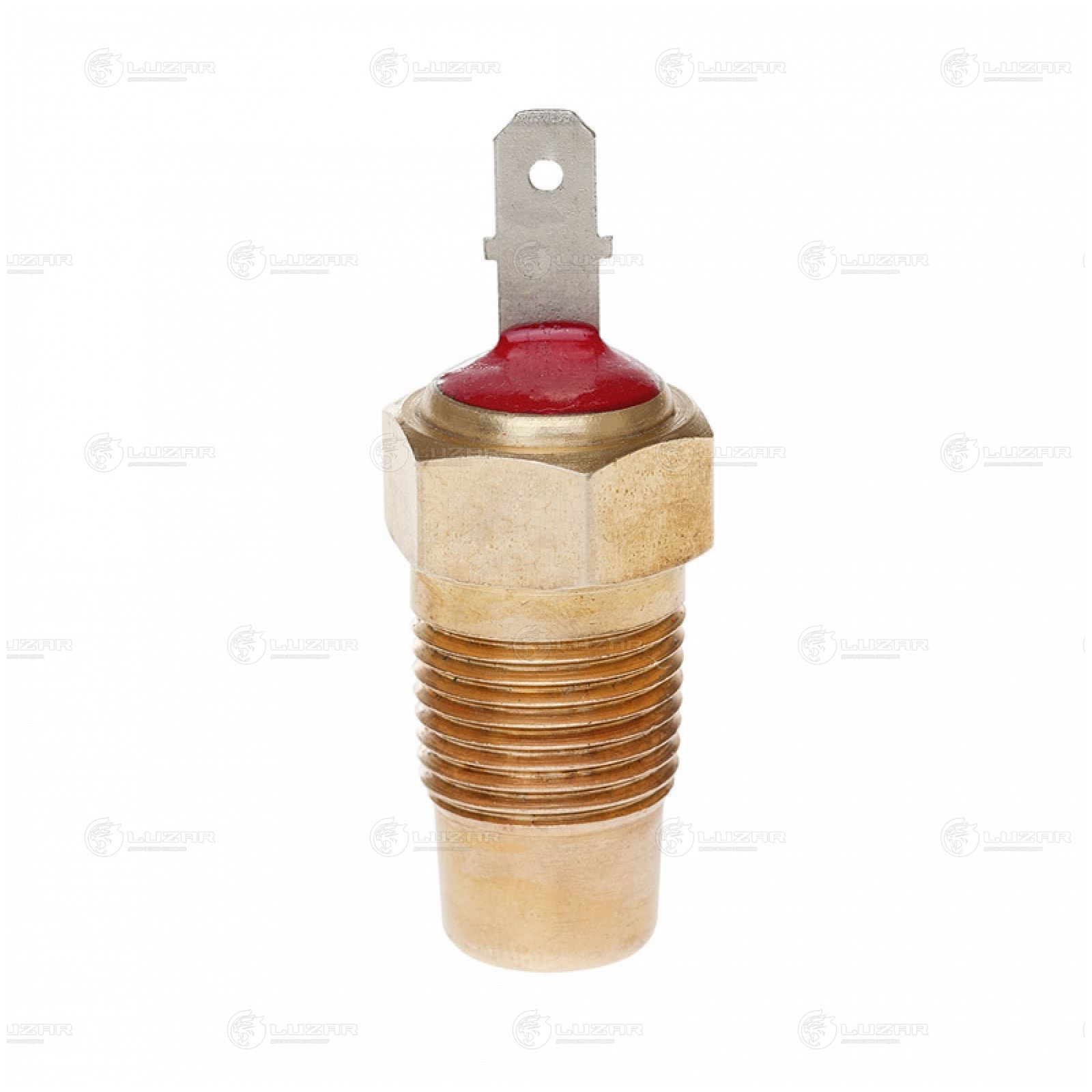 LUZAR LS03112 Датчик перегрева для а/м КАМАЗ, МАЗ, МТЗ (под штекер, 100°С) (LS 03112)