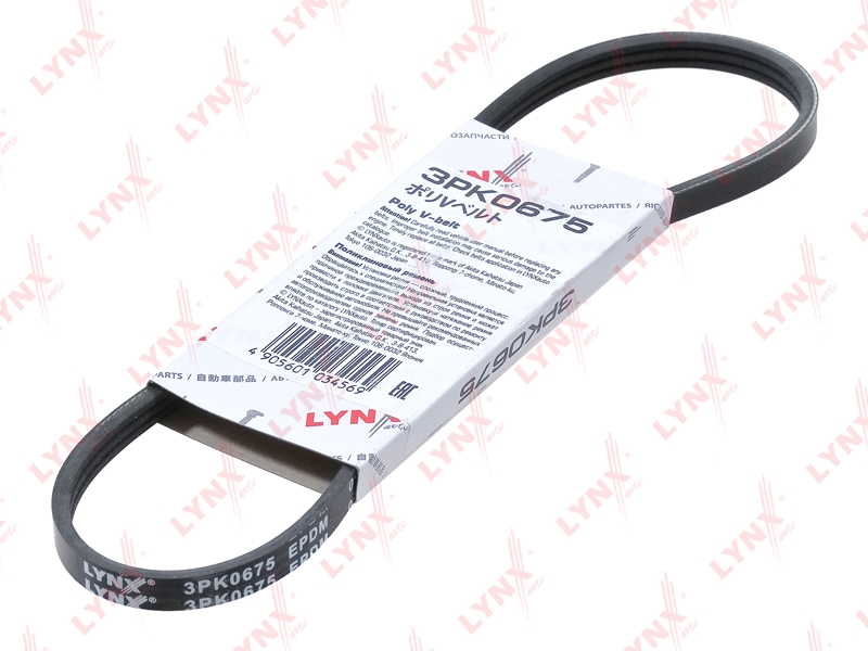 LYNXAUTO 3PK0675 Ремень поликлиновой