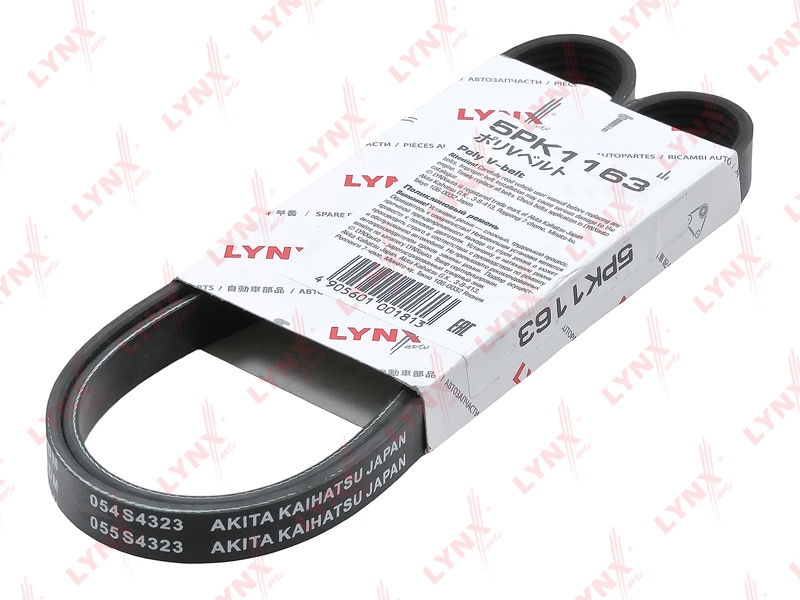 LYNXAUTO 5PK1163 Ремень поликлиновой