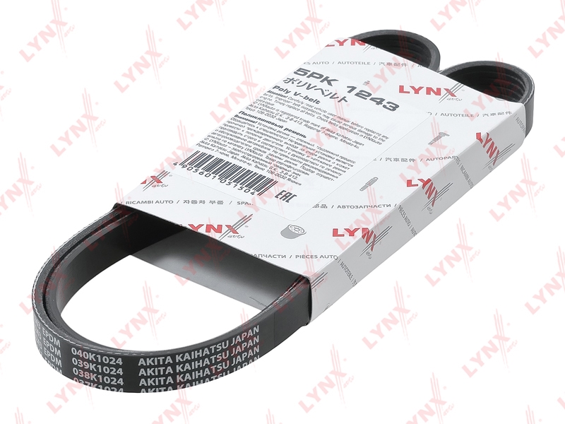 LYNXAUTO 5PK1243 Ремень поликлиновой