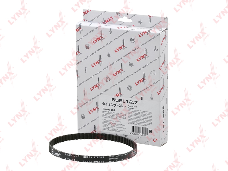 LYNXAUTO 65BL127 Ремень ГРМ MITSUBISHI 2.2-2.4 87-94/ HYUNDAI 1.6-2.0 90-98 (65x12.7)