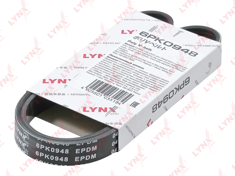 LYNXAUTO 6PK0948 Ремень поликлиновой