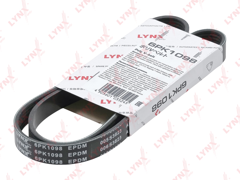 LYNXAUTO 6PK1098 Ремень поликлиновой HCV
