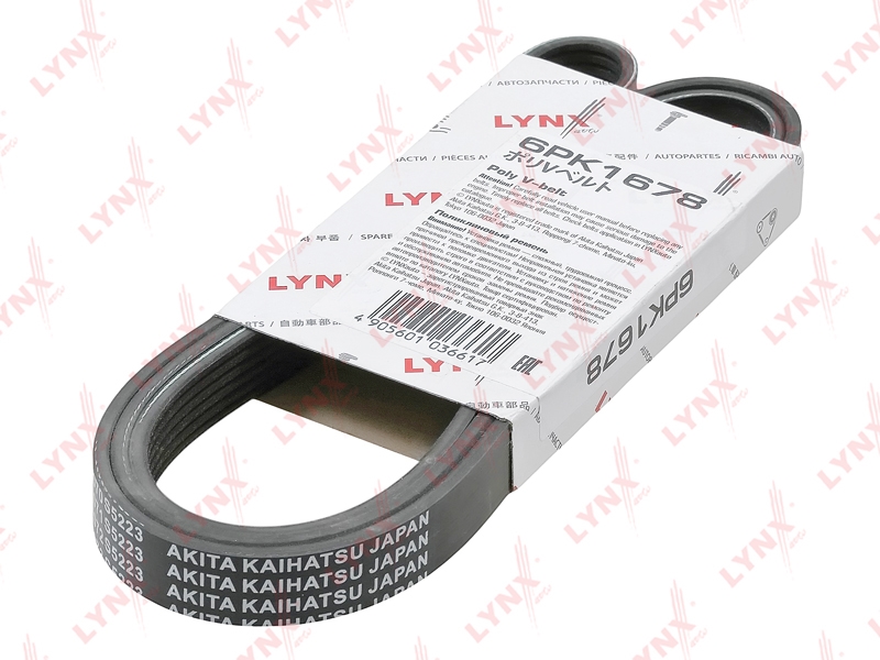 LYNXAUTO 6PK1678 Ремень поликлиновой