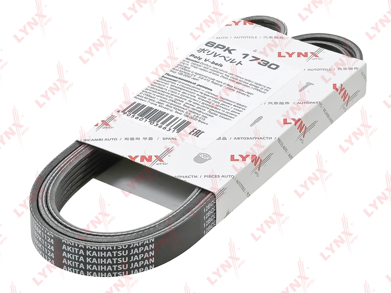 LYNXAUTO 6PK1730 Ремень поликлиновой HCV