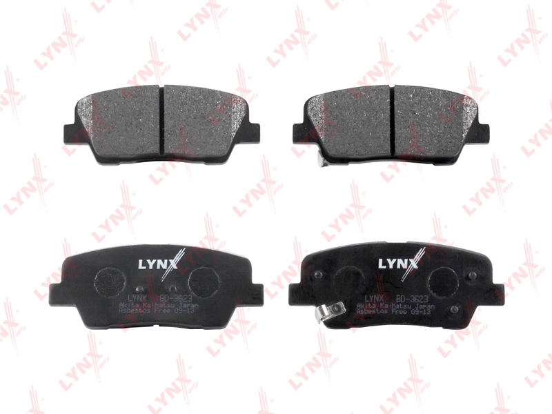 LYNXAUTO BD3623 Колодки тормозные