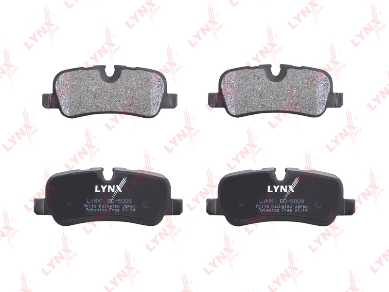 LYNXAUTO BD5009 Колодки тормозные дисковые | зад |