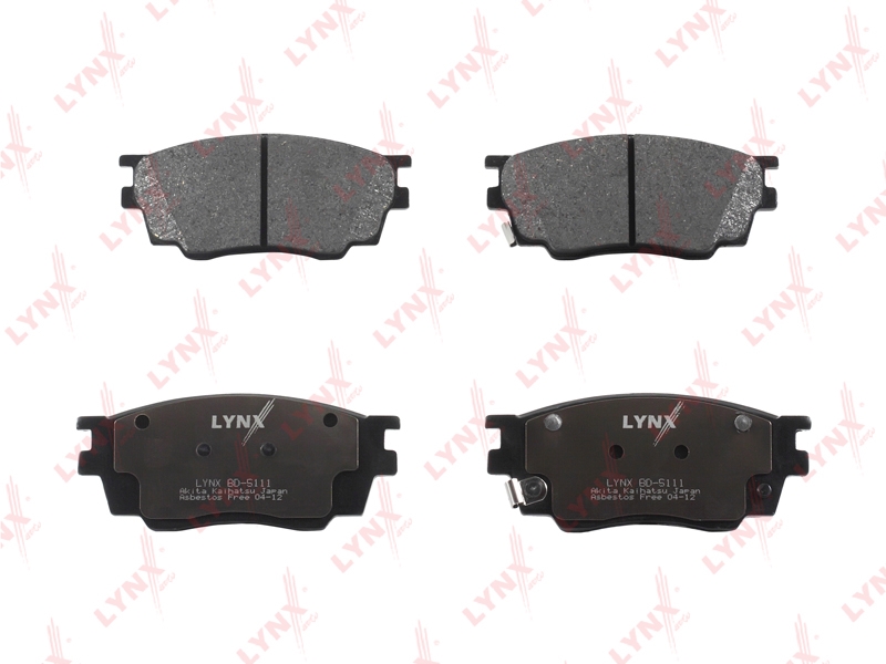 LYNXAUTO BD5111 Колодки торм. диск. перед.
