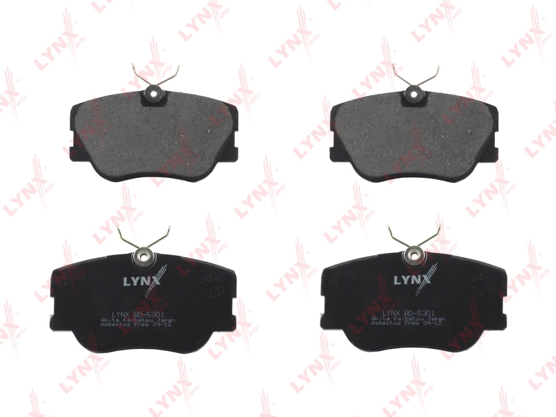 LYNXAUTO BD5301 Колодки торм. диск. перед.