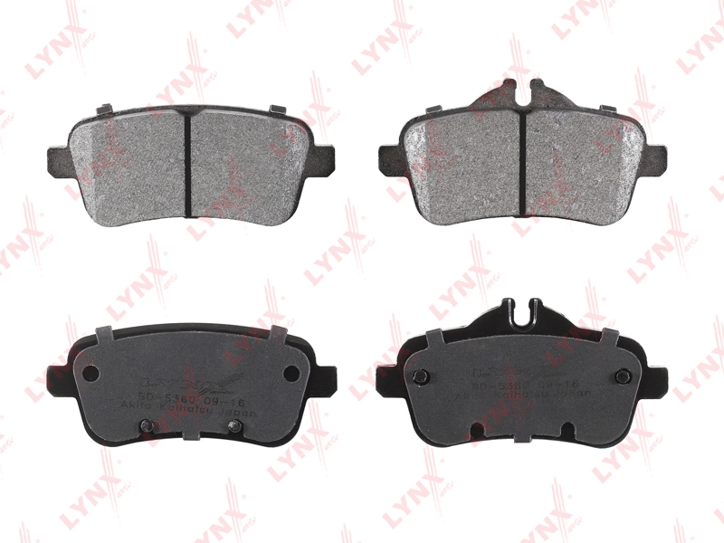 LYNXAUTO BD5360 Колодки тормозные MB GL X166/ML W166 зад.